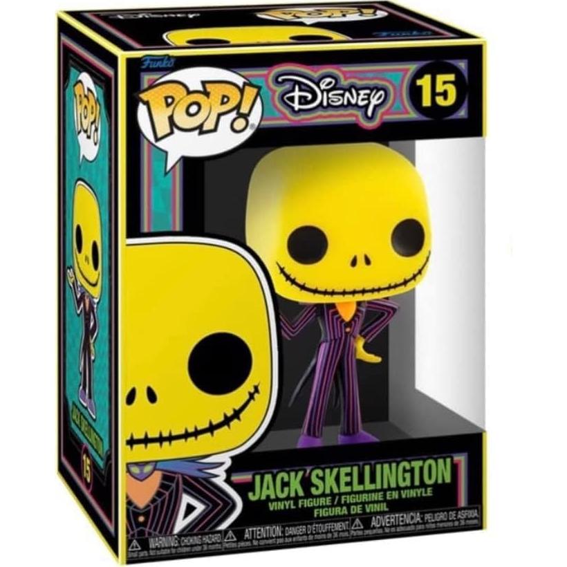 Figura Pop! Jack Skellington Blacklight Funko 9.5 cm