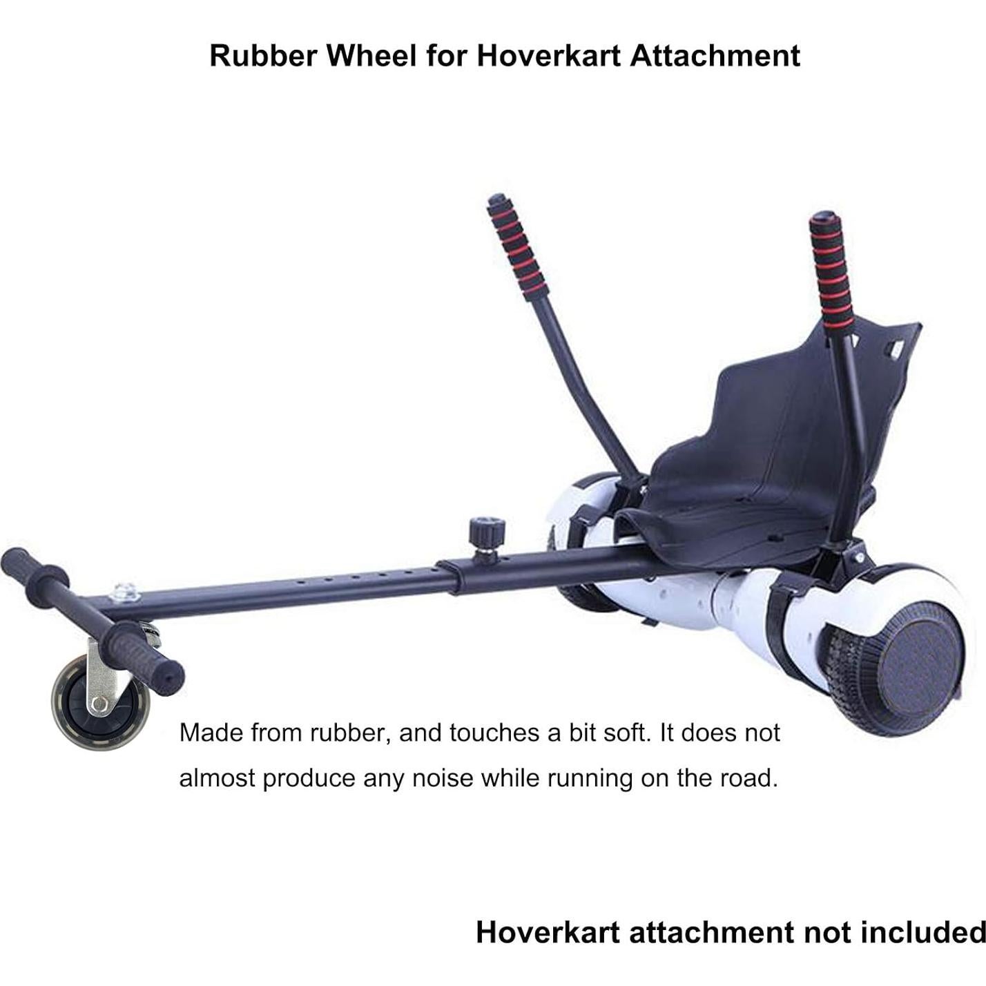 Rueda de goma silenciosa ApexOne 10cm para hoverboard