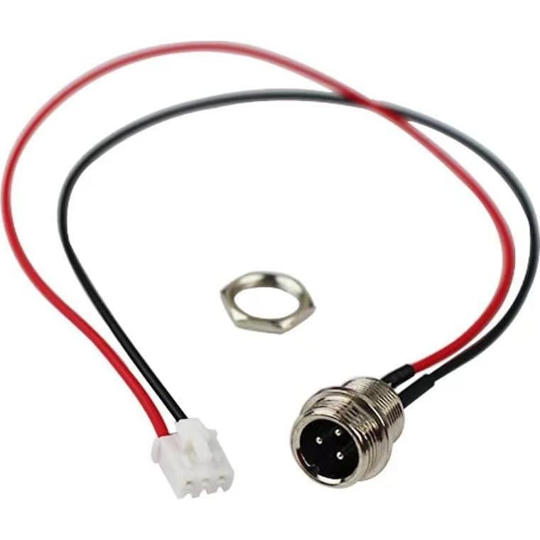 Puerto de Cargador LGEGE para Hoverboard 3 Patas 2 Cables