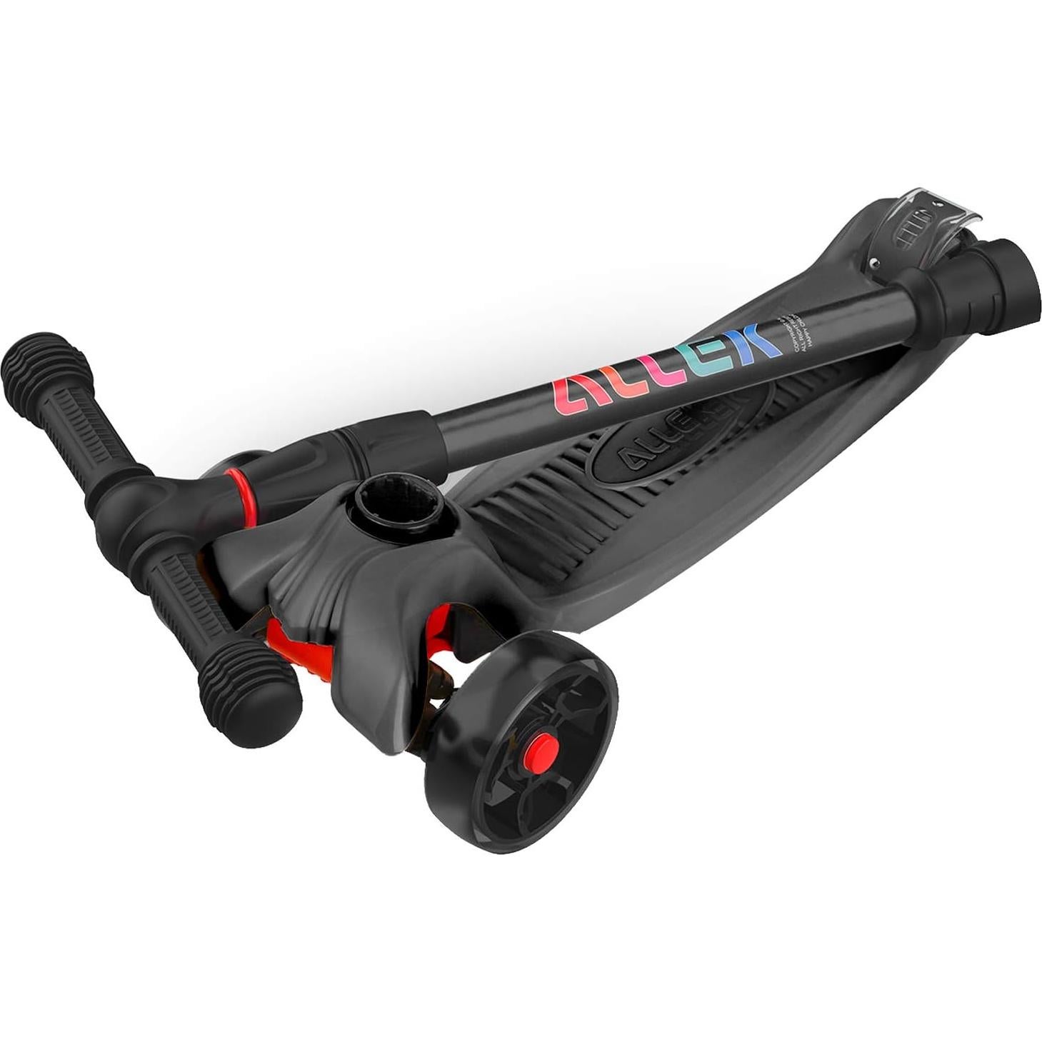 Scooter Allek B02 Ajustable para Niños 3-12 Años Negro