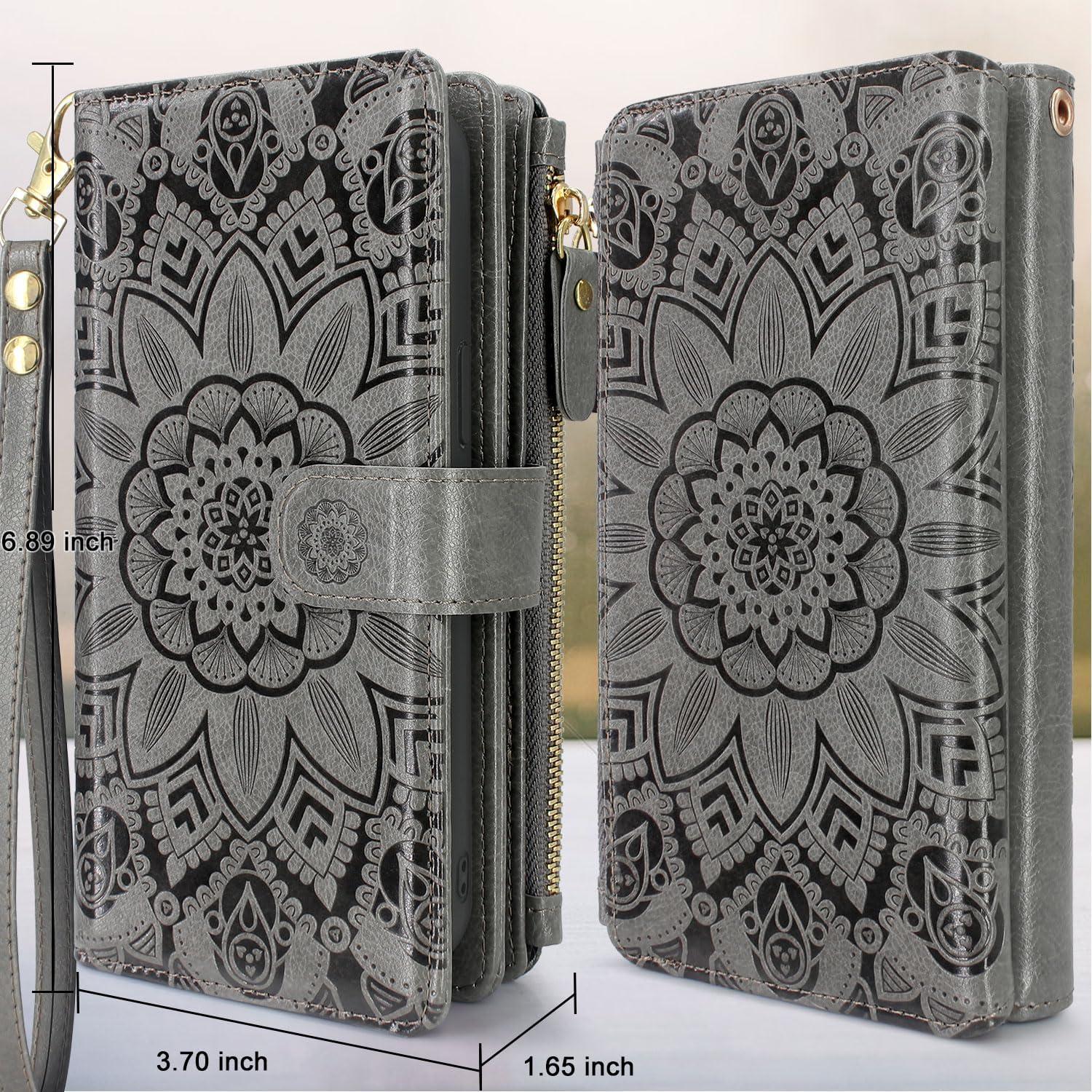 Cartera Harryshell de Cuero con Correa para Samsung Galaxy S24