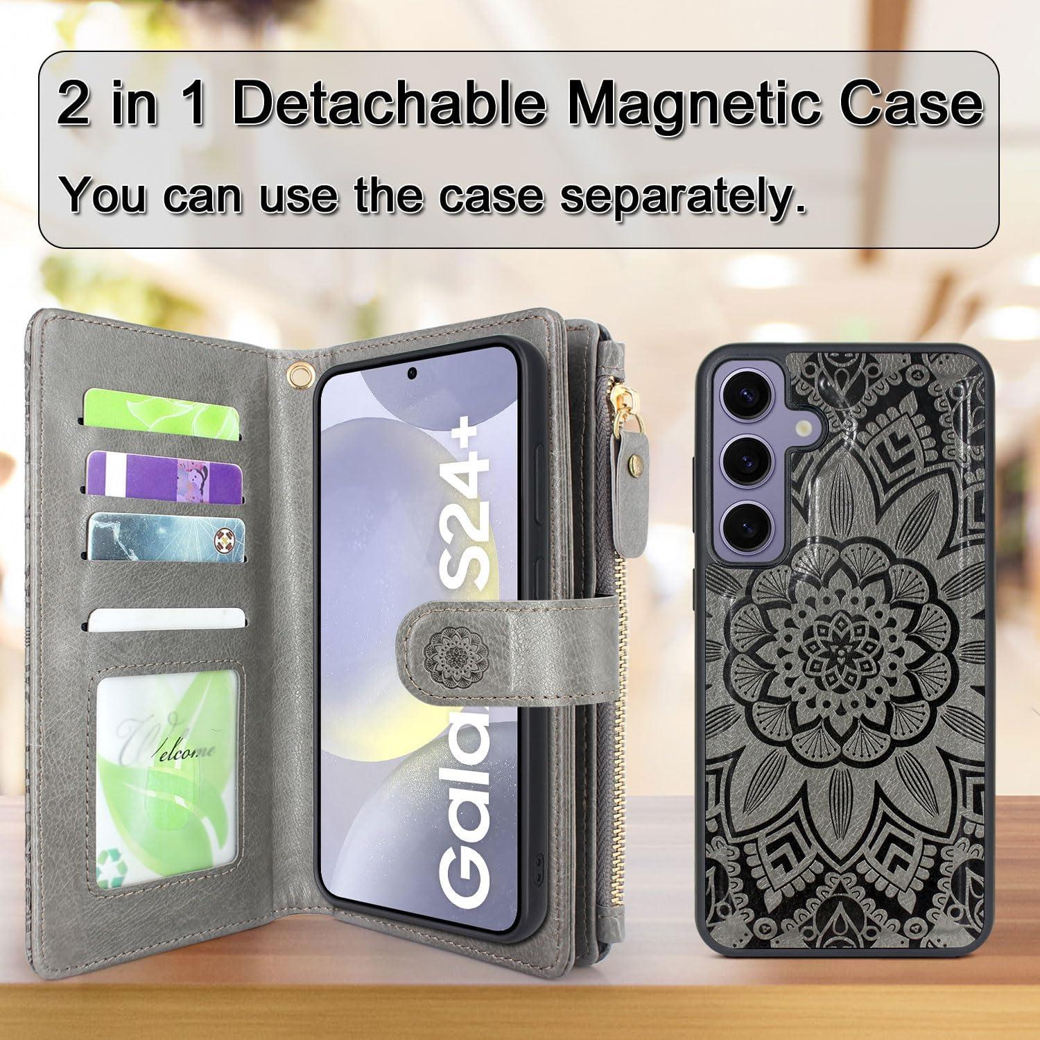 Cartera Harryshell de Cuero con Correa para Samsung Galaxy S24