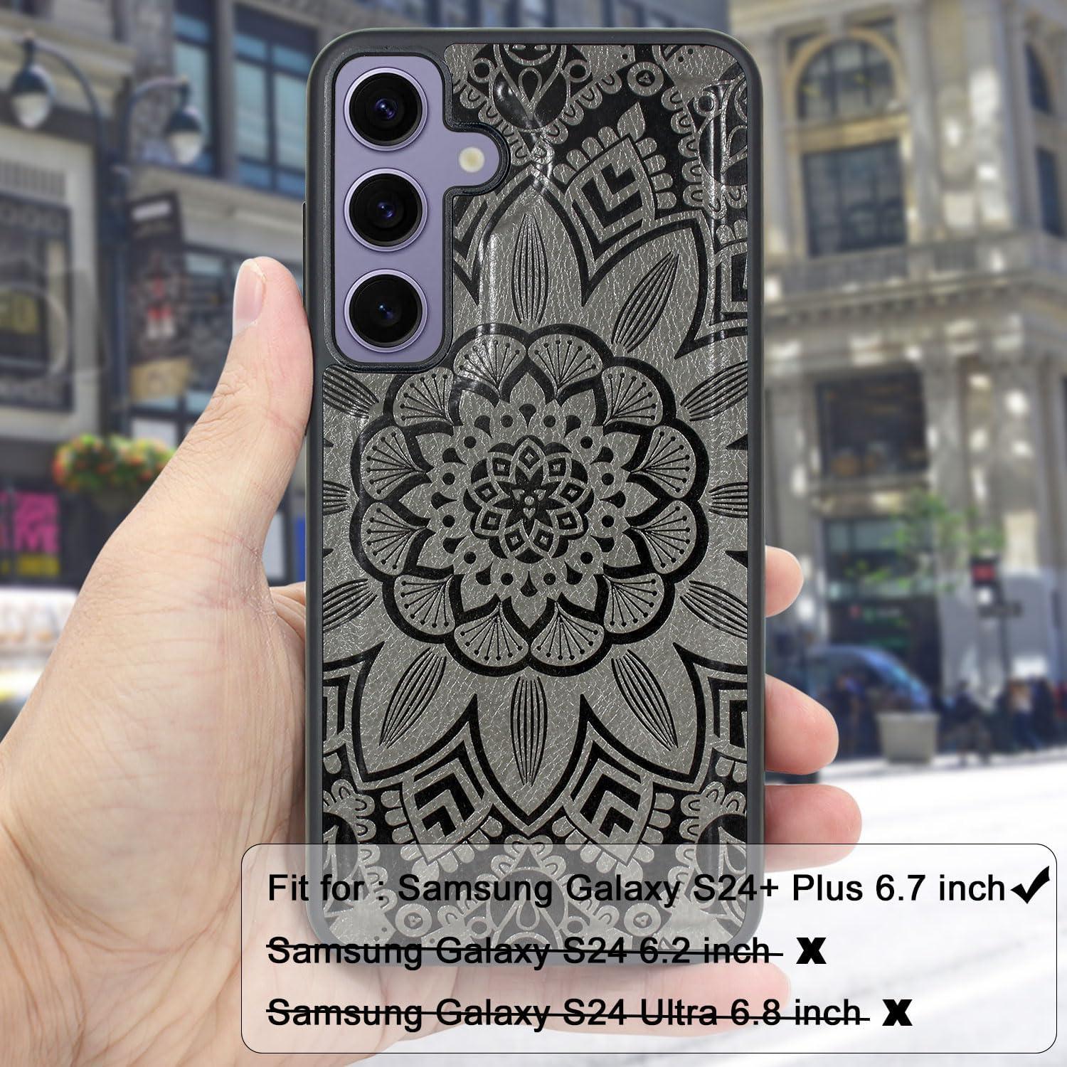 Cartera Harryshell de Cuero con Correa para Samsung Galaxy S24