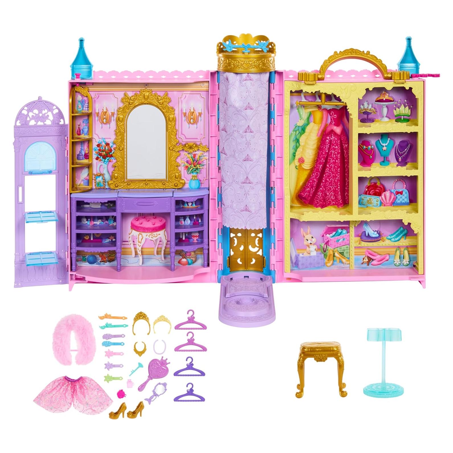 Set de Juego Princesa Disney Mattel Armario 60,96 cm 2 Modas