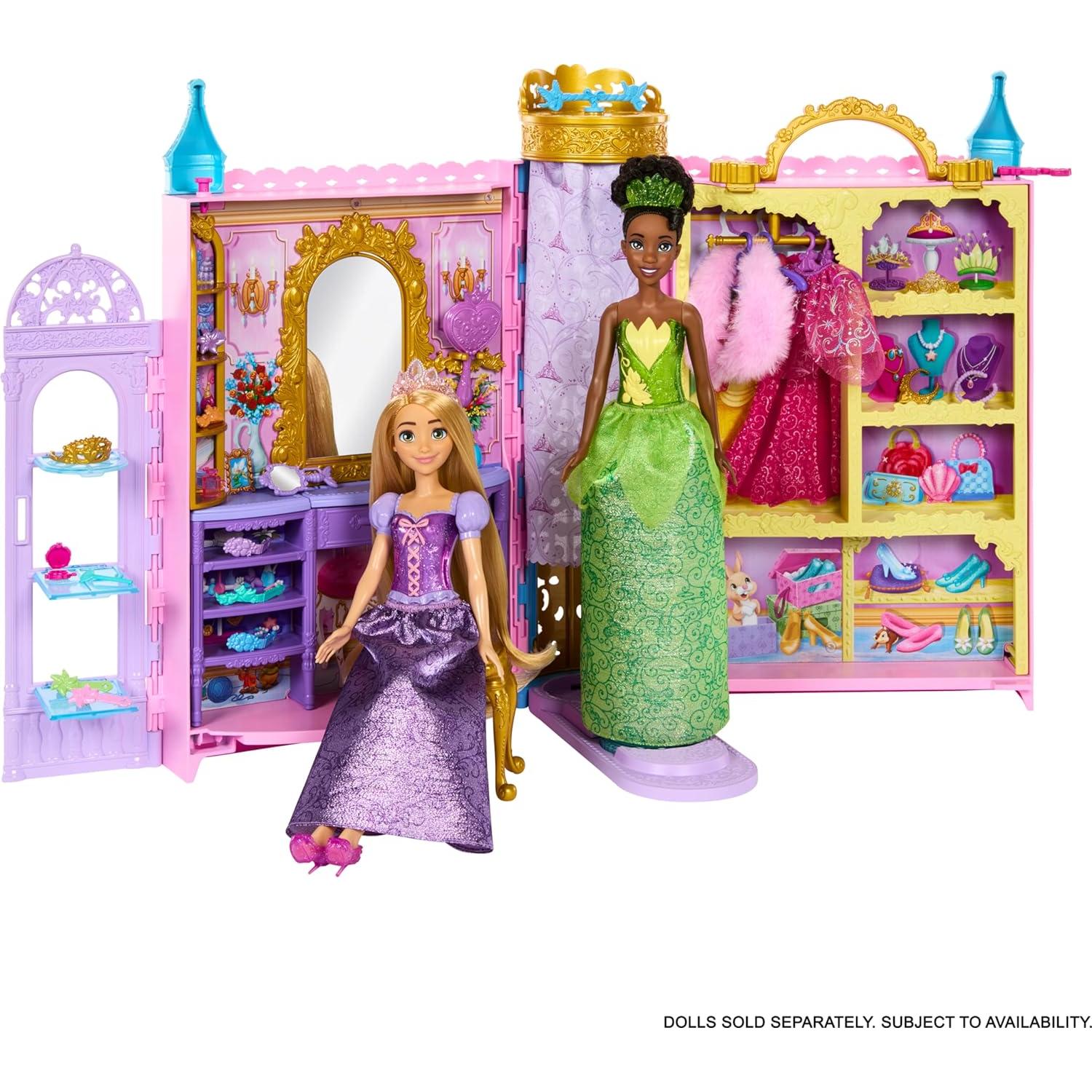 Set de Juego Princesa Disney Mattel Armario 60,96 cm 2 Modas