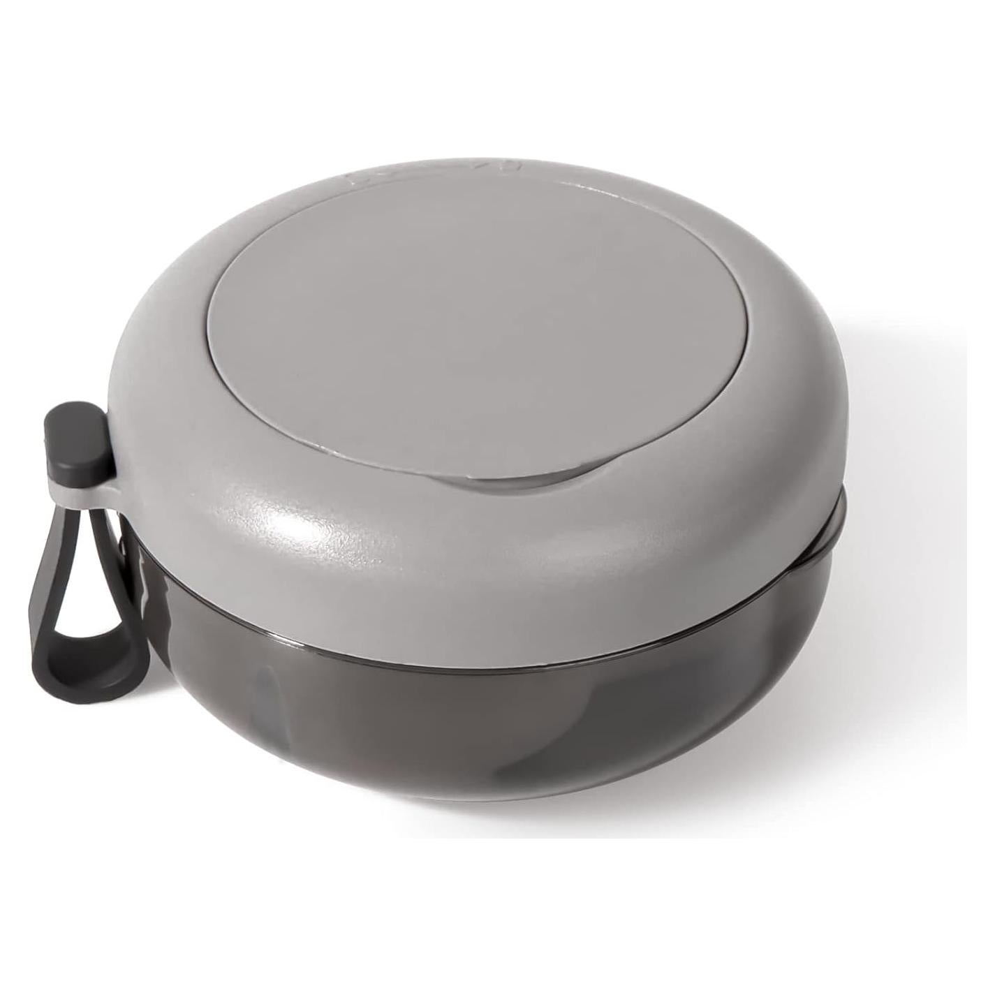 Estuche para Dentaduras Mckkor Negro a Prueba de Fugas