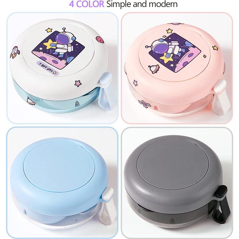 Estuche para Dentaduras Mckkor Negro a Prueba de Fugas