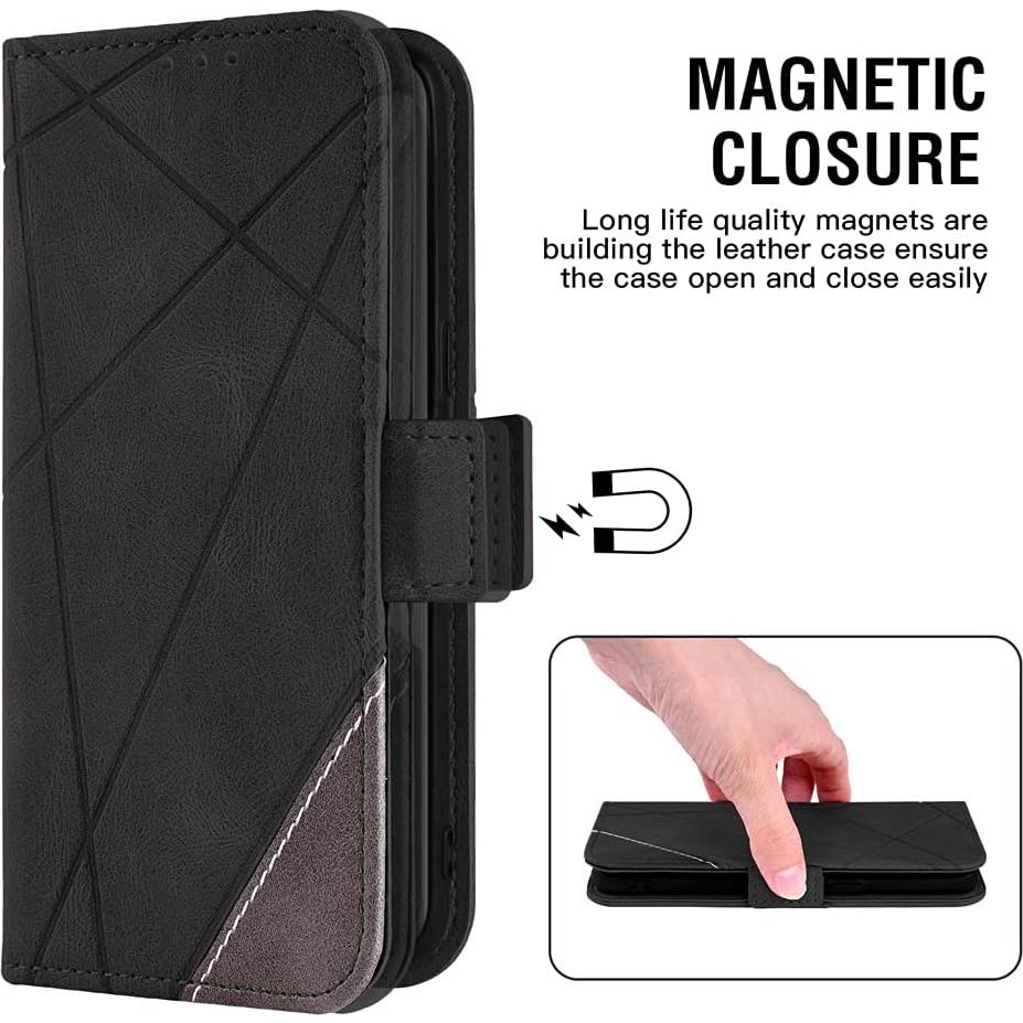 Funda de Cartera Asuwish para Samsung Galaxy S10 Lite Negro