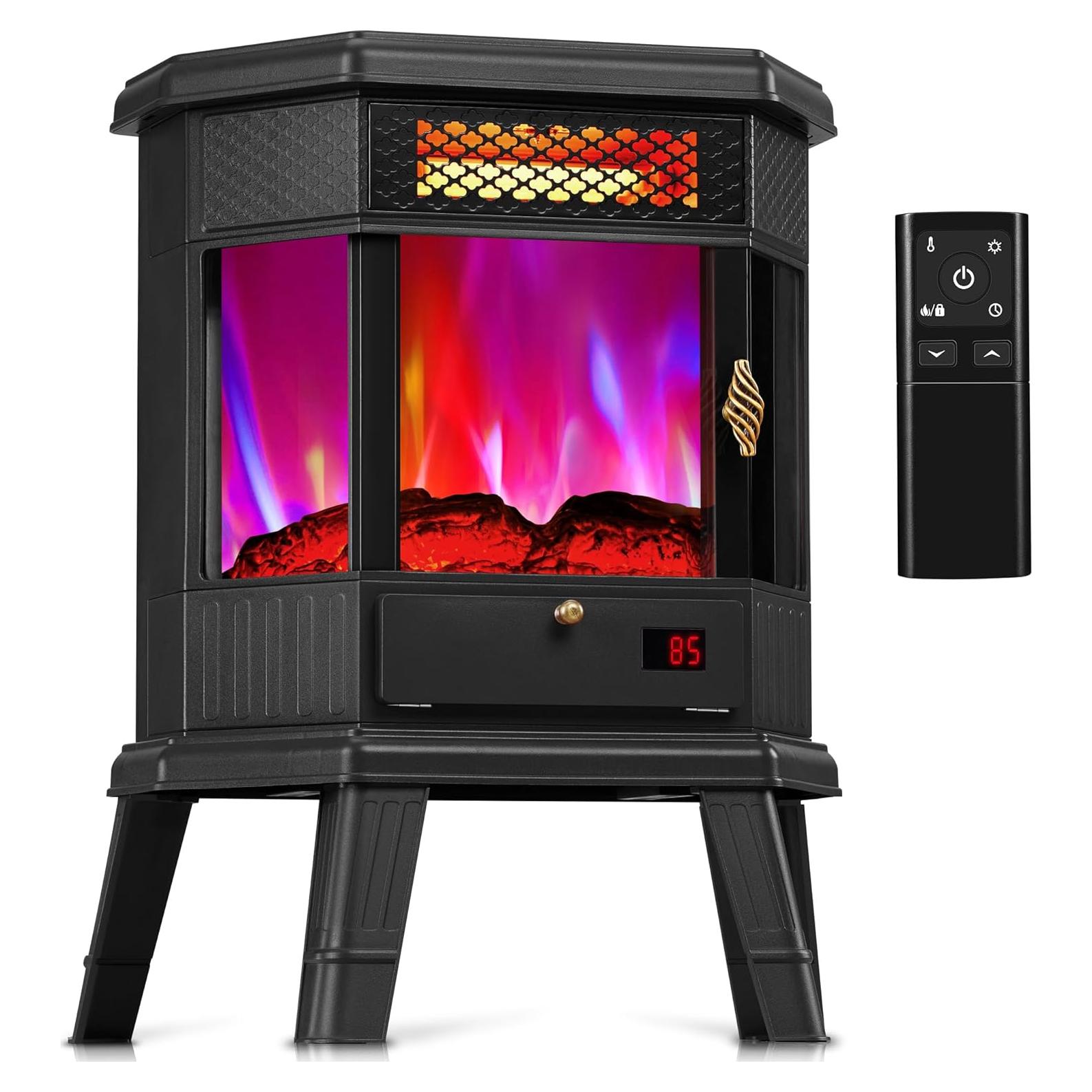 Calentador Eléctrico RealSmart Flow 6 Pro 1500W Negro