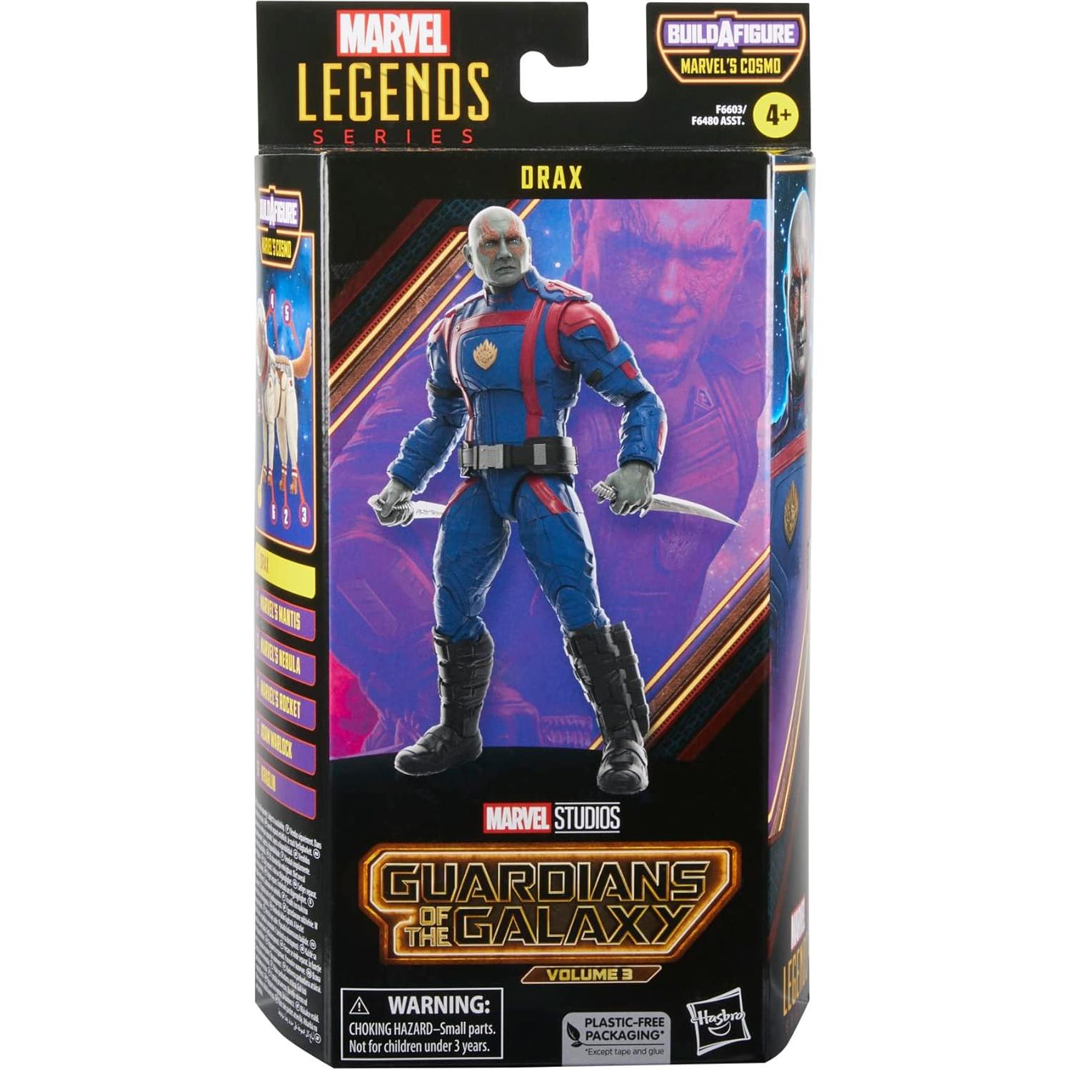 Figura de Acción Drax Marvel Legends 6" Guardianes de la Galaxia