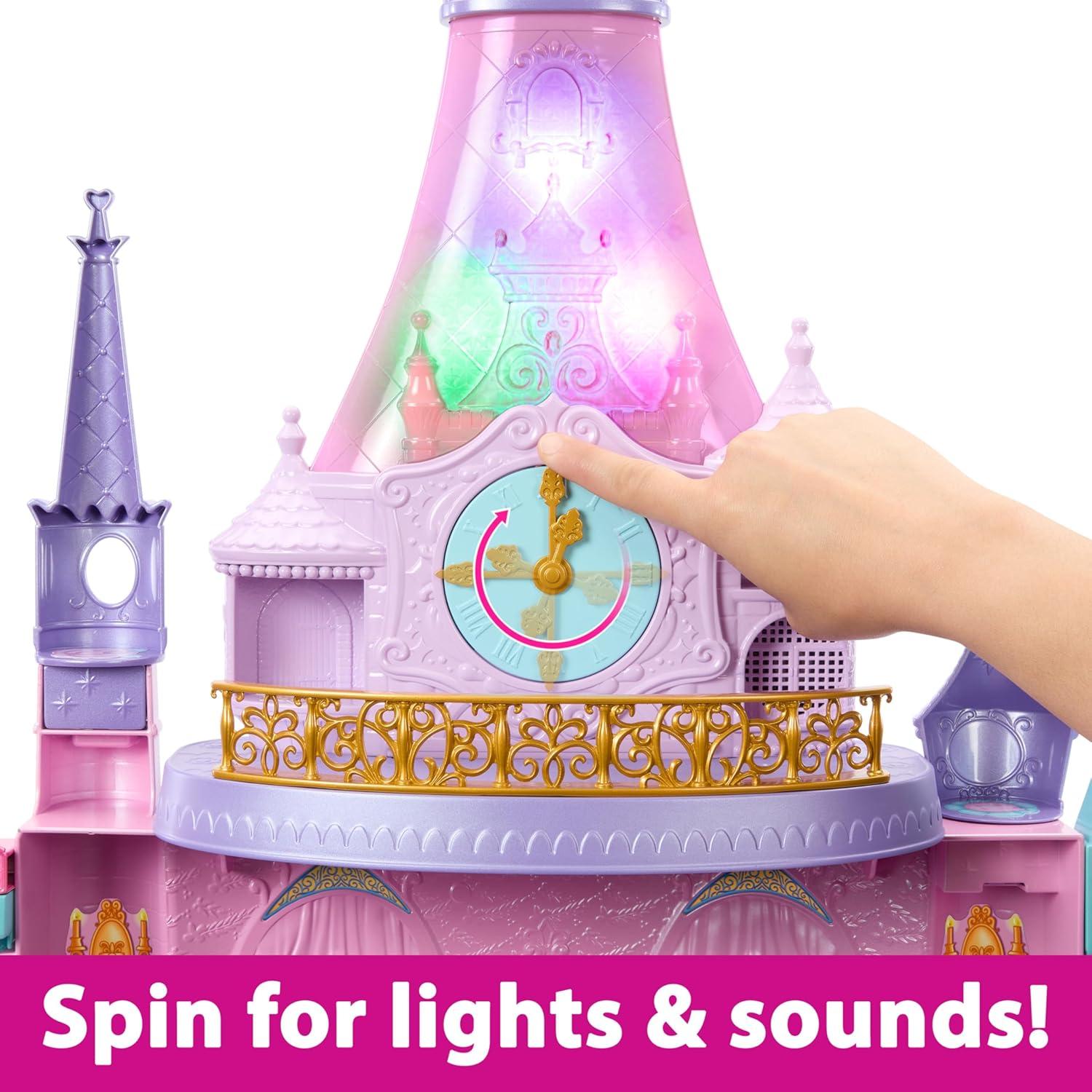 Castillo de Muñecas Disney Mattel 121 cm 25+ Accesorios