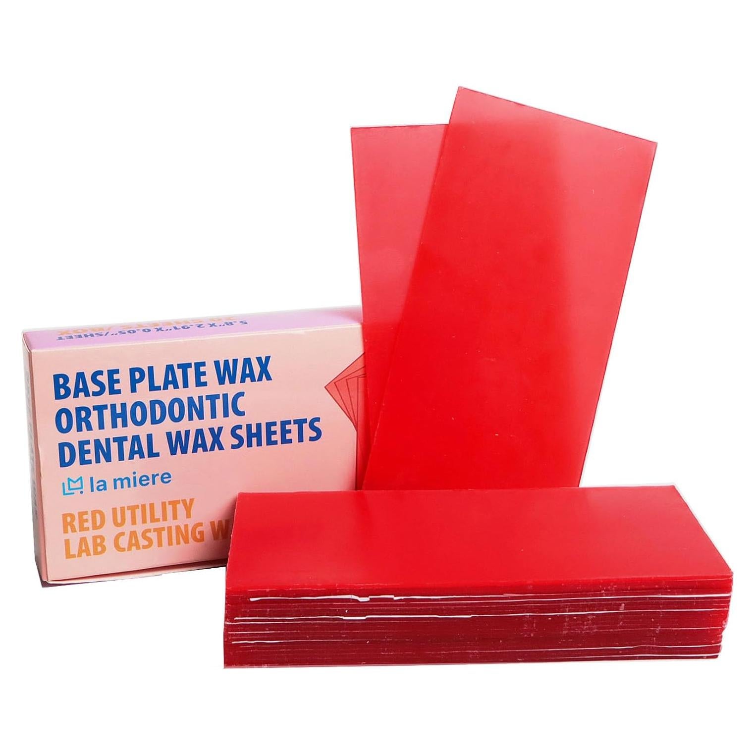 Cera de Base Dental LA MIERE 20PCS 270g Flexible y Resistente