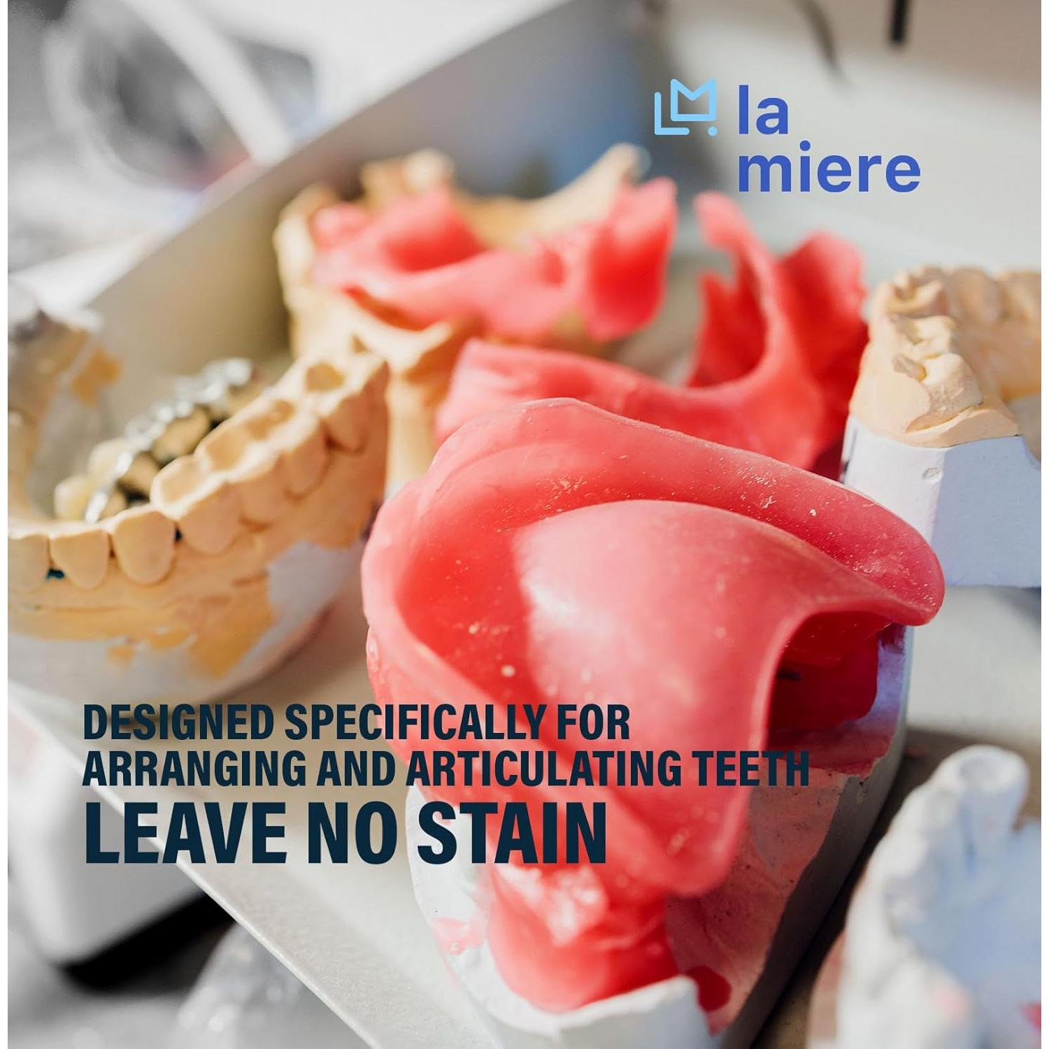 Cera de Base Dental LA MIERE 20PCS 270g Flexible y Resistente