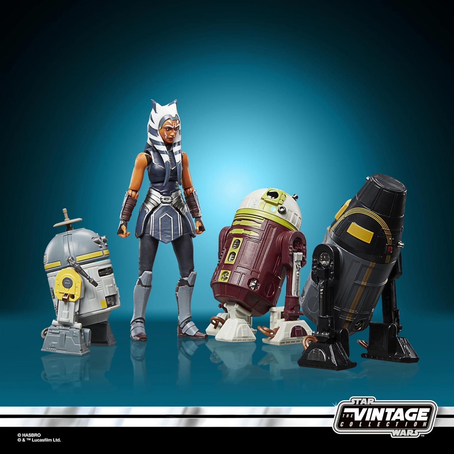 Figuras Star Wars Vintage 4-Pack Ahsoka Tano 9.5 cm