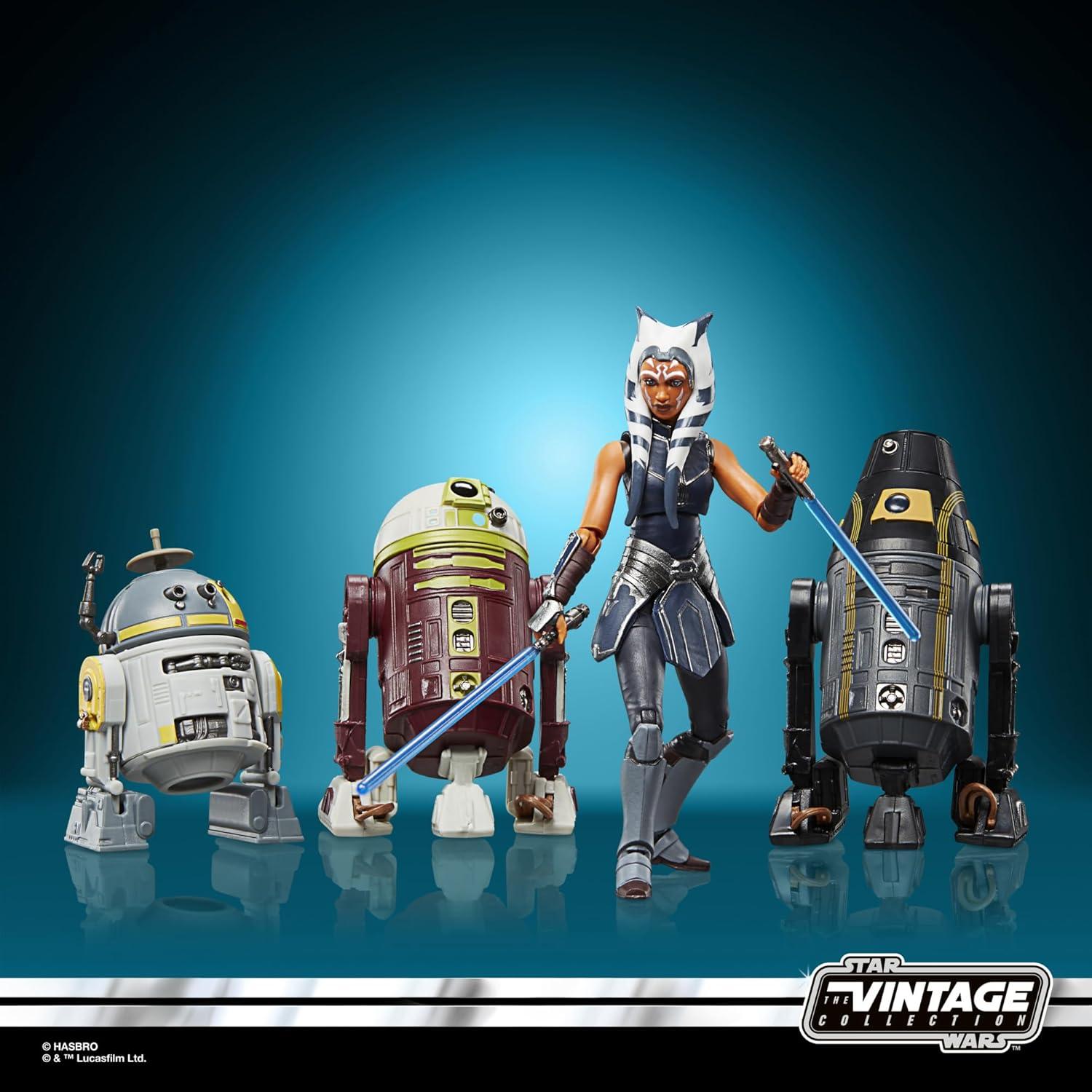 Figuras Star Wars Vintage 4-Pack Ahsoka Tano 9.5 cm