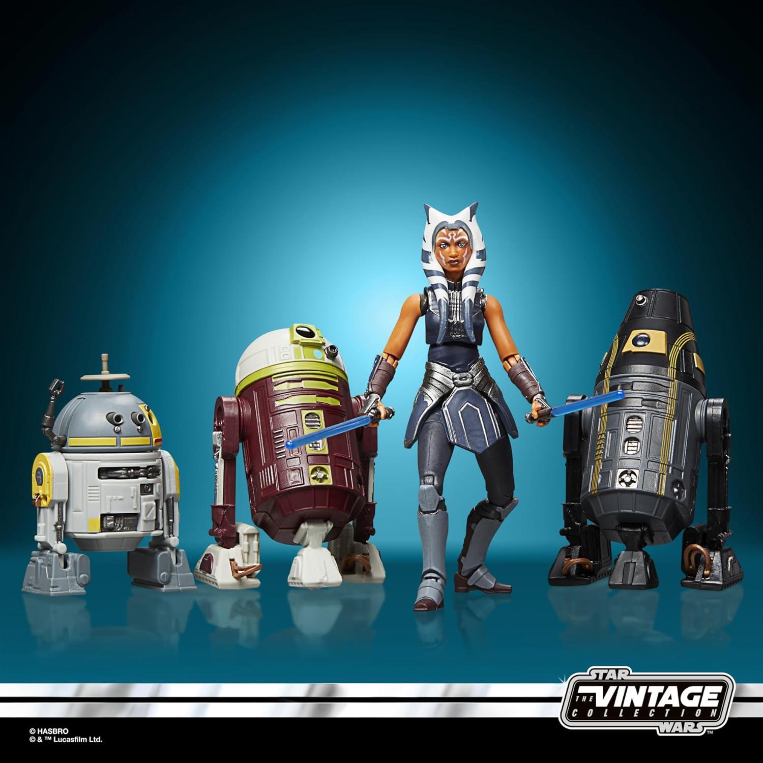 Figuras Star Wars Vintage 4-Pack Ahsoka Tano 9.5 cm