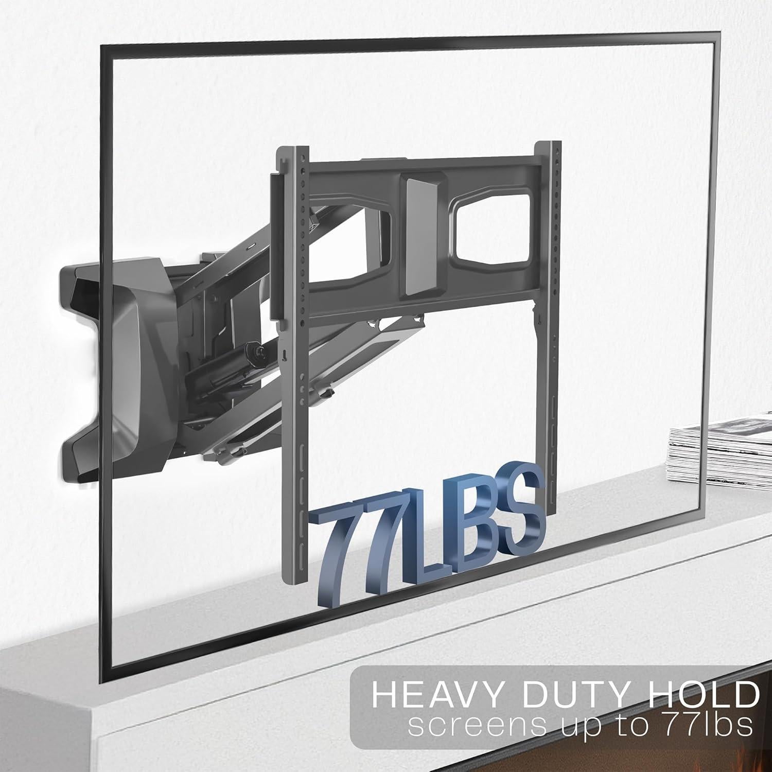 Soporte TV Motorizado VIVO 37-70" Ajustable Negro