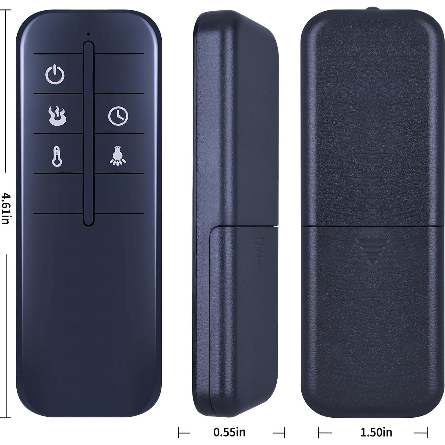 Control Remoto Reemplazo Retrosun para Chimenea Eléctrica Greentouch