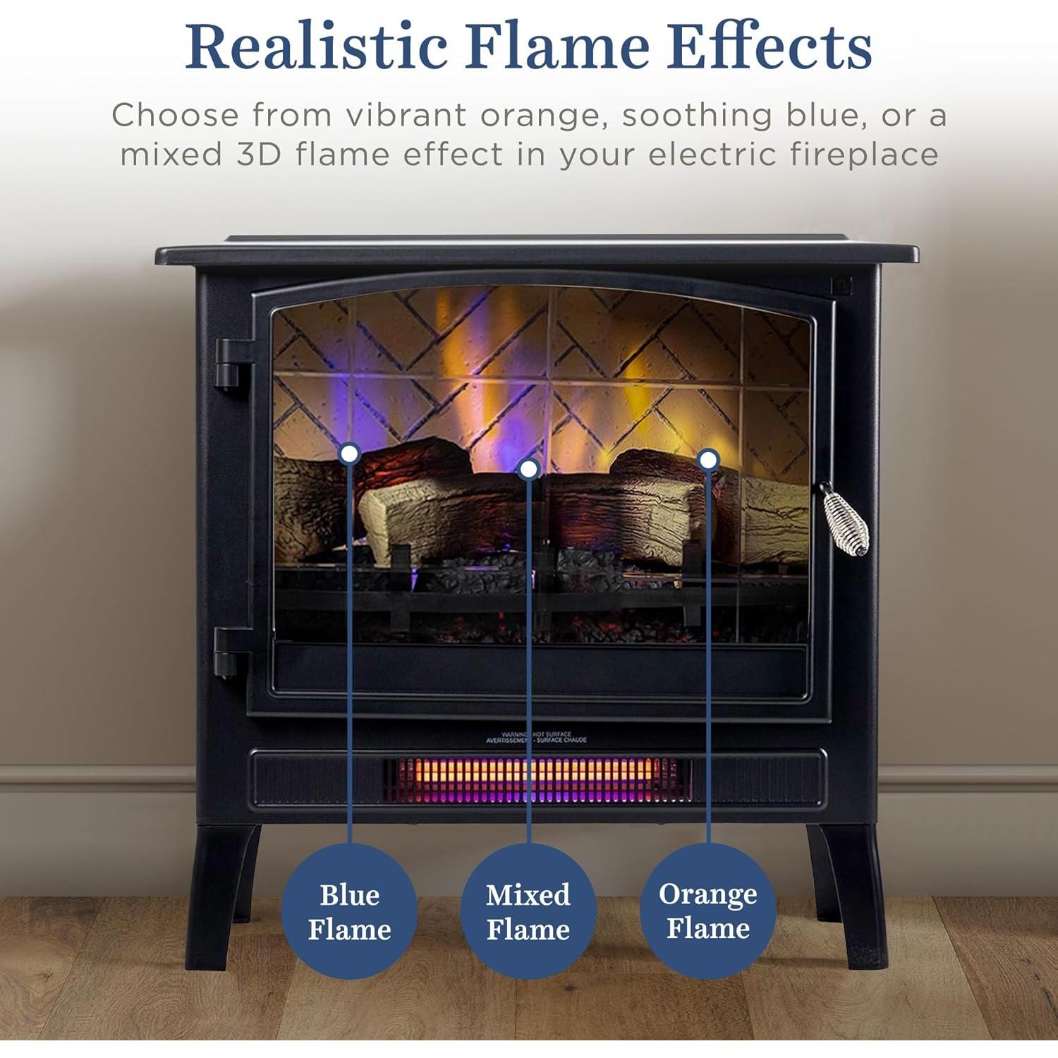 Estufa eléctrica Country Living CL-FS-696-0A 14.43 kg WiFi