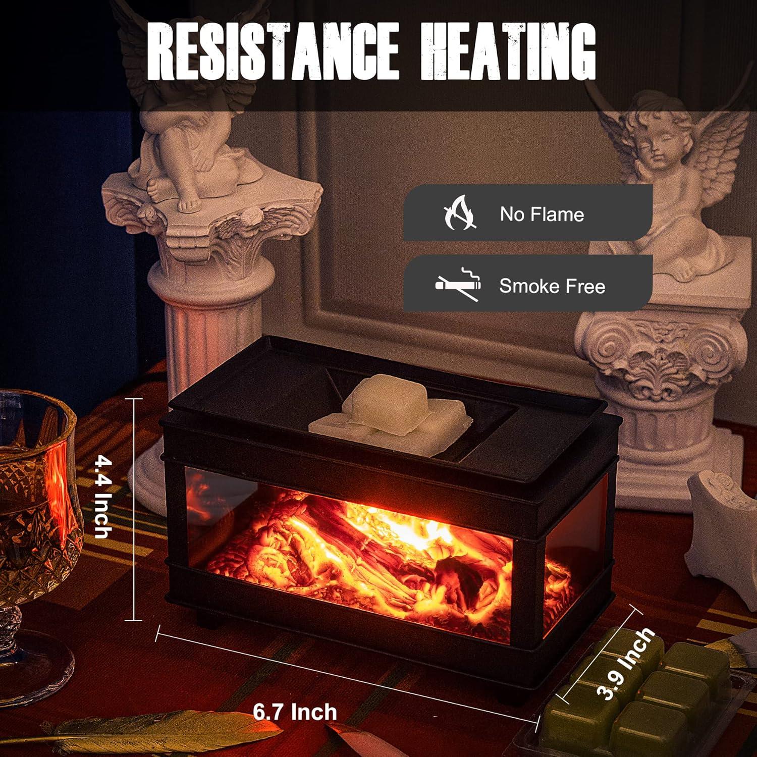Calentador de Cera YSong YMX-052 Chimenea Eléctrica 17x9.9cm