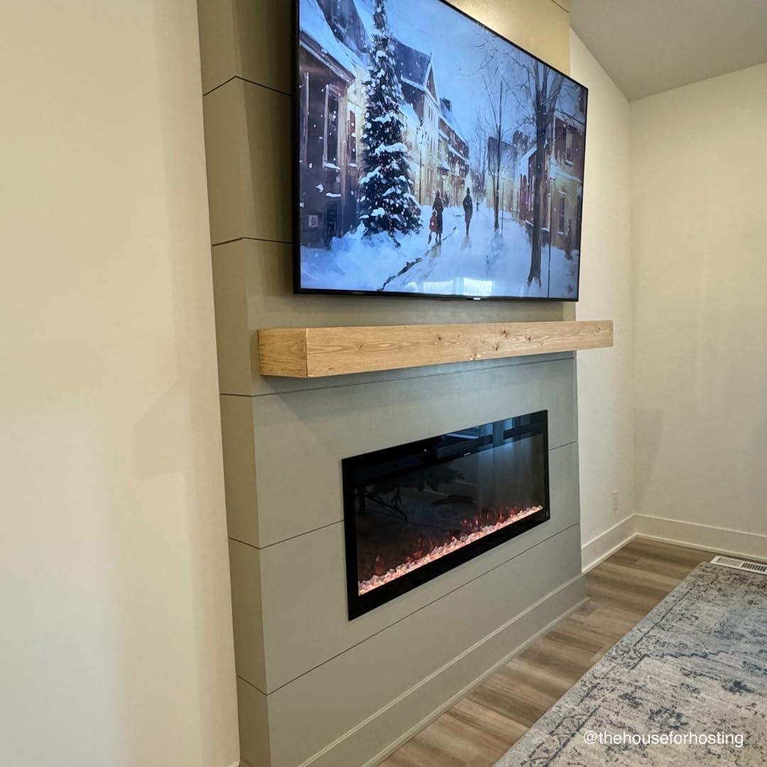 Manto Flotante Touchstone 213 cm Madera Rústica Sin Terminar