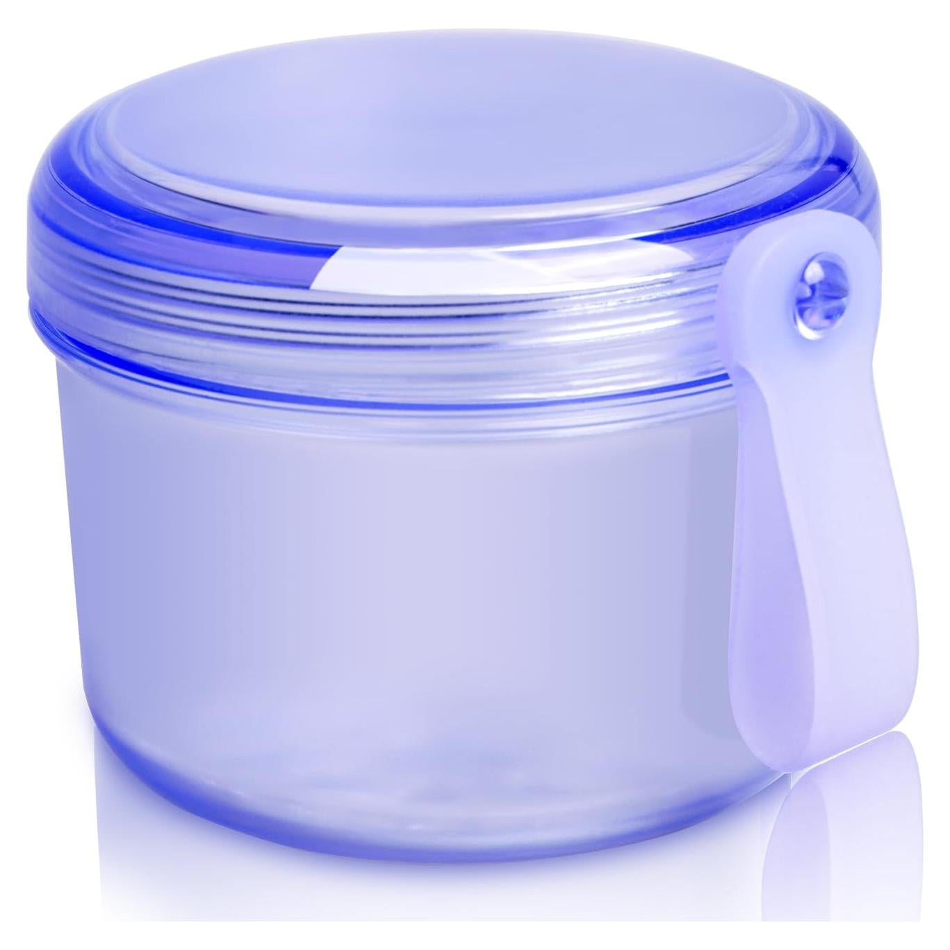 Caja de Dentaduras Uouovo Grande Azul Transparente