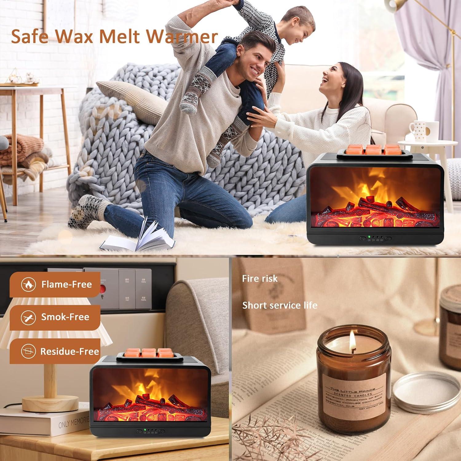 Calentador de Cera Eléctrico Maromamix MX-2433UK 4 Temporizadores