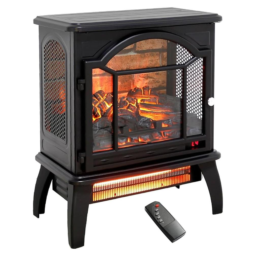 Calentador eléctrico KOFOHON S18P1-01 1500W con llama 3D