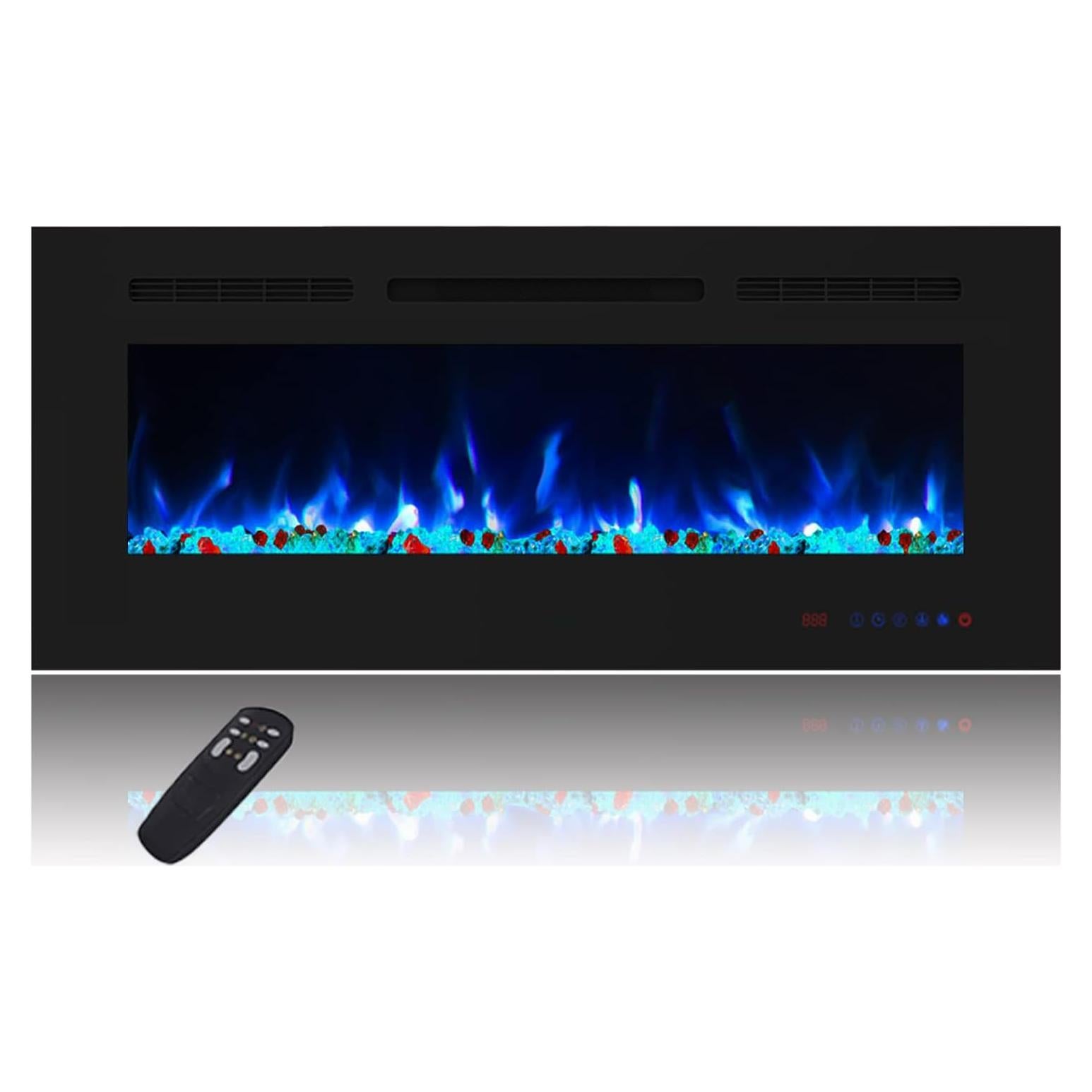 Chimenea Eléctrica Masarflame 106,68 cm Montaje en Pared