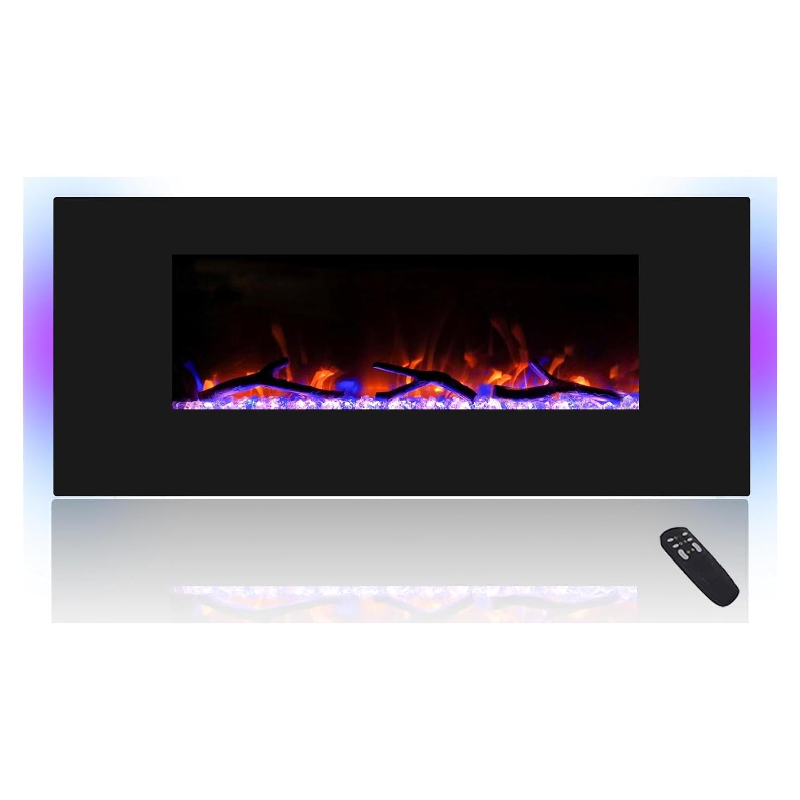 Chimenea Eléctrica Cheerway 42" con Altavoz Bluetooth