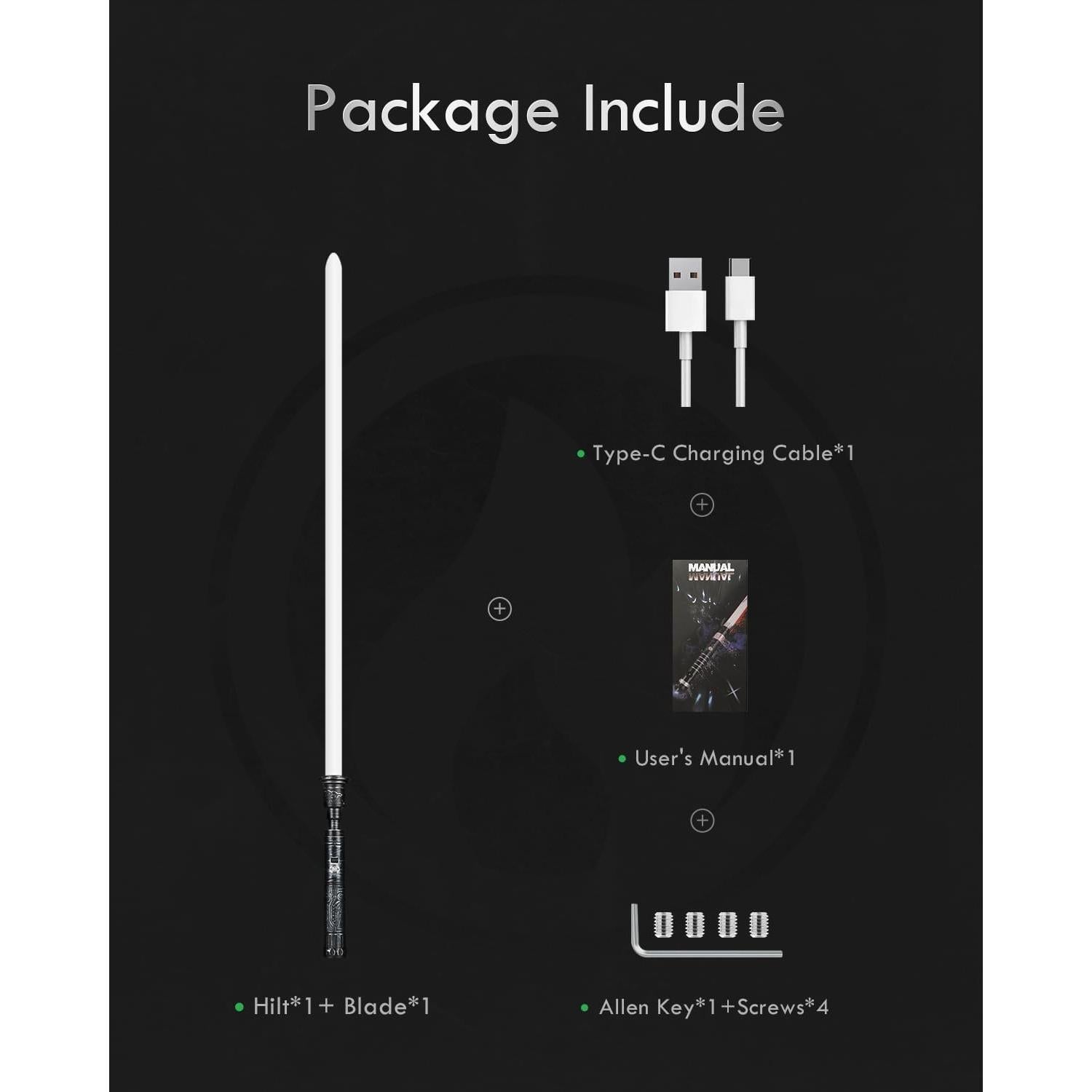 Sable de Luz XenoSaber XRGB 3.0 36" 16 Fuentes de Sonido