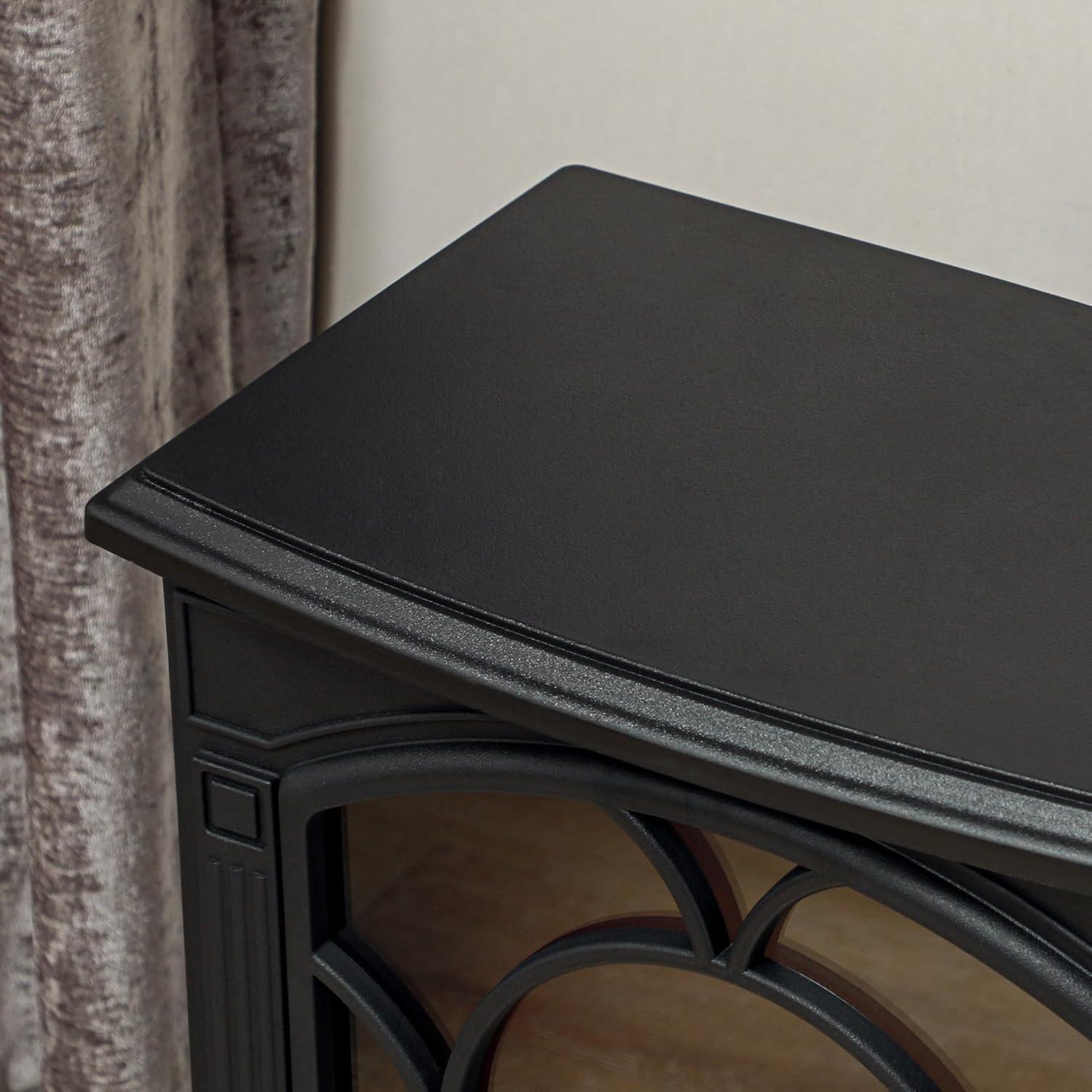 Chimenea Eléctrica HOMCOM 750/1500W Efecto Llama Realista