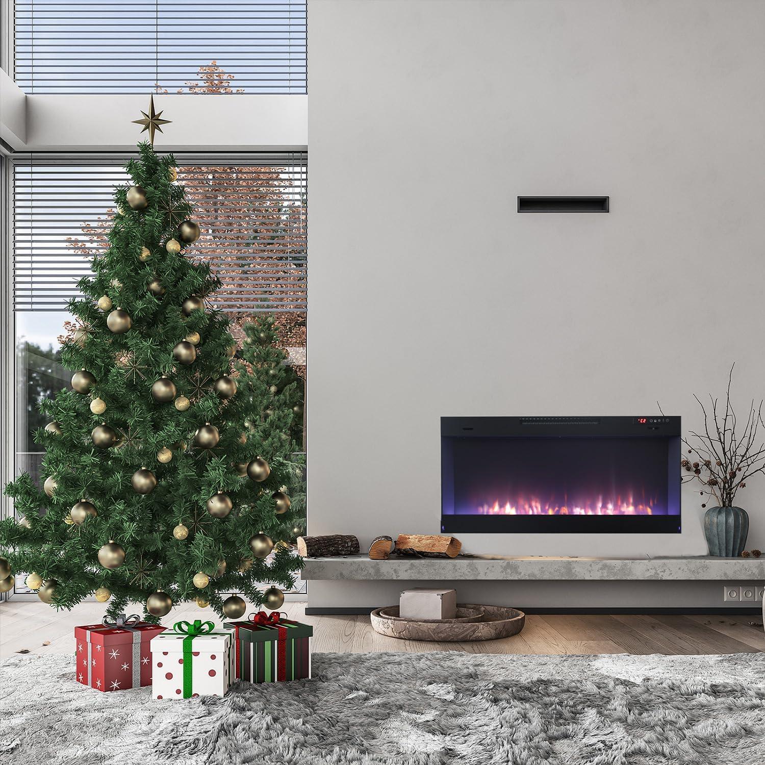 Chimenea eléctrica 1500W FW42-IR002 42" control remoto