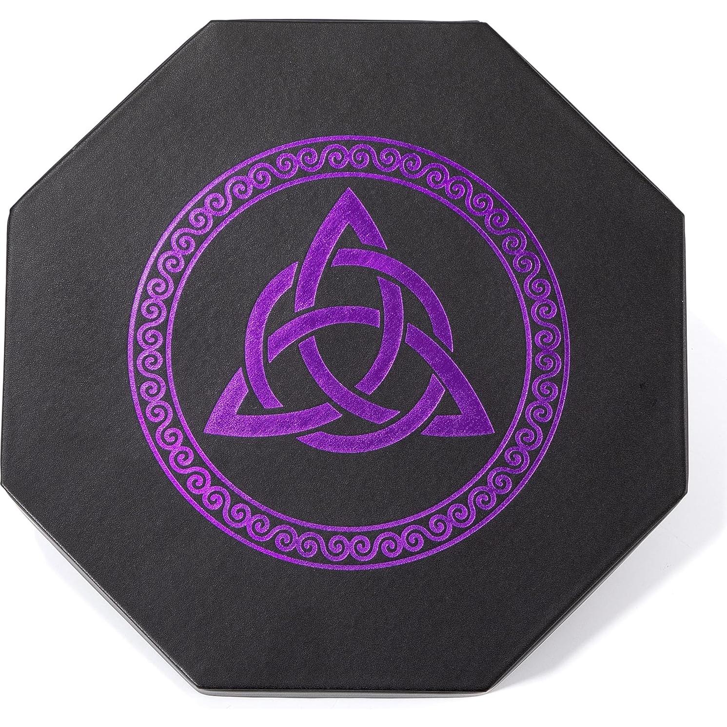 Bandeja de Dados Soar Forge 20 cm Octagonal Púrpura