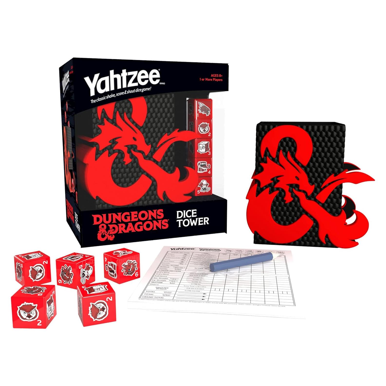 Yahtzee Dungeons & Dragons Torre de Dados Coleccionable