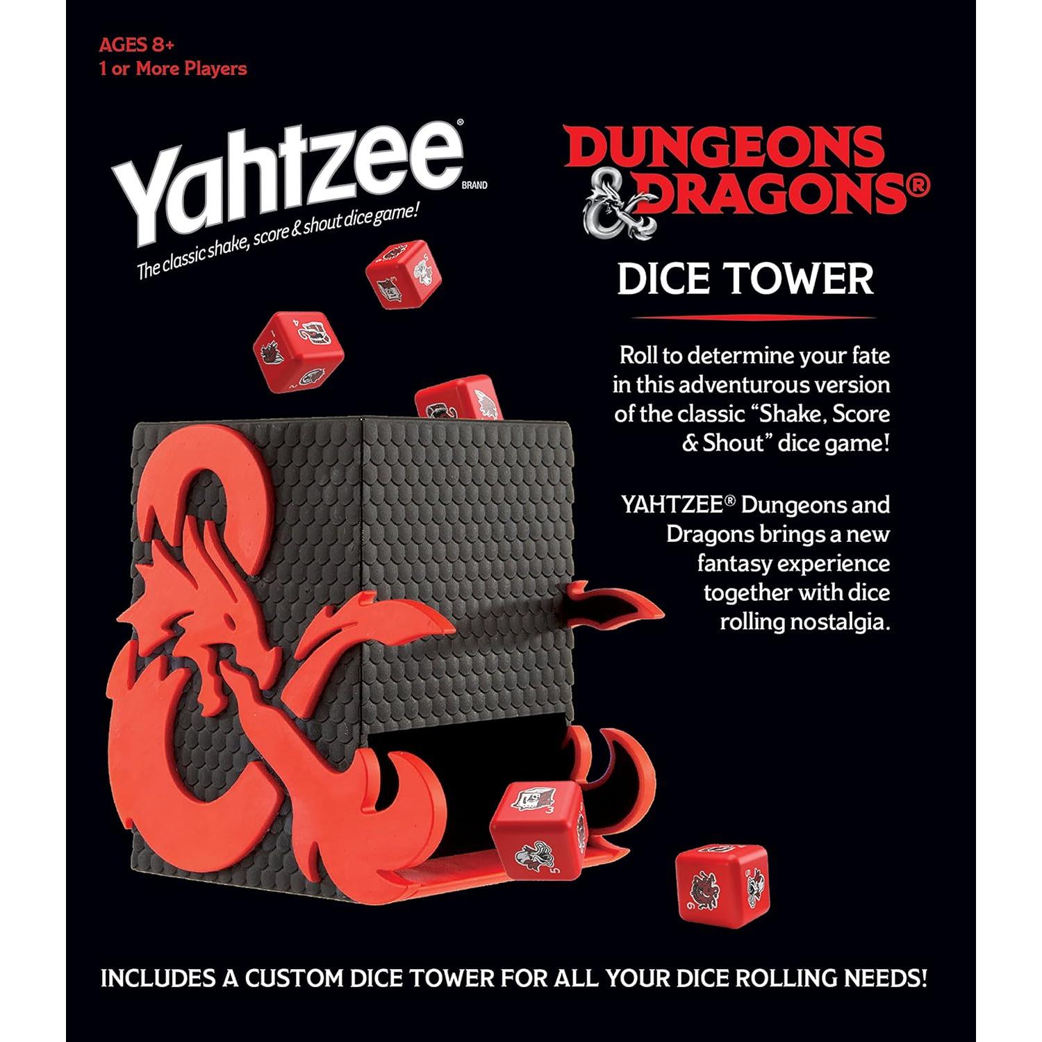 Yahtzee Dungeons & Dragons Torre de Dados Coleccionable