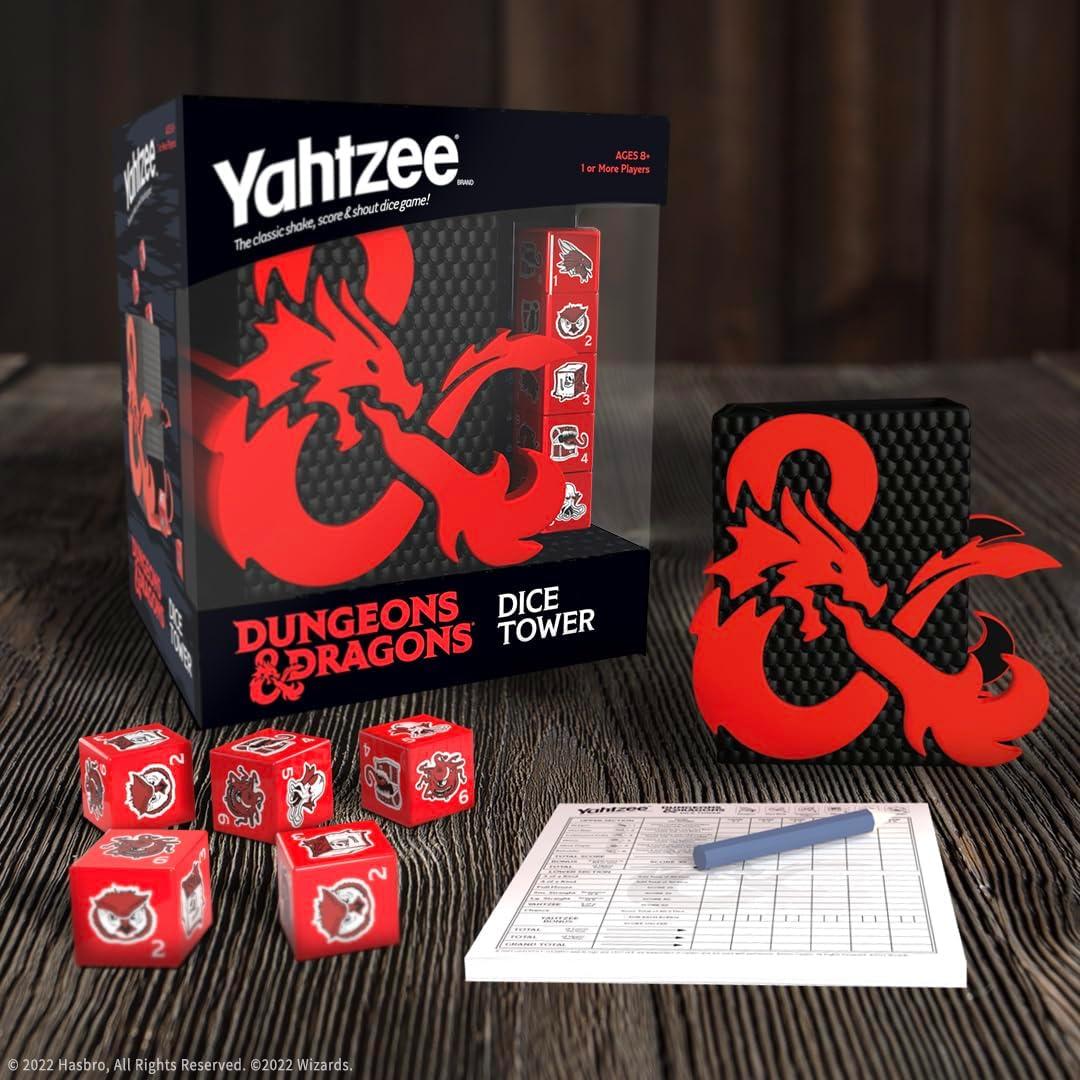 Yahtzee Dungeons & Dragons Torre de Dados Coleccionable