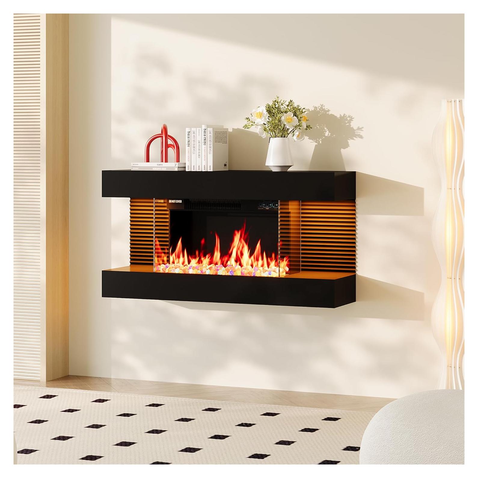 Chimenea Eléctrica COCO DESIGN 82.55 cm con Control Remoto