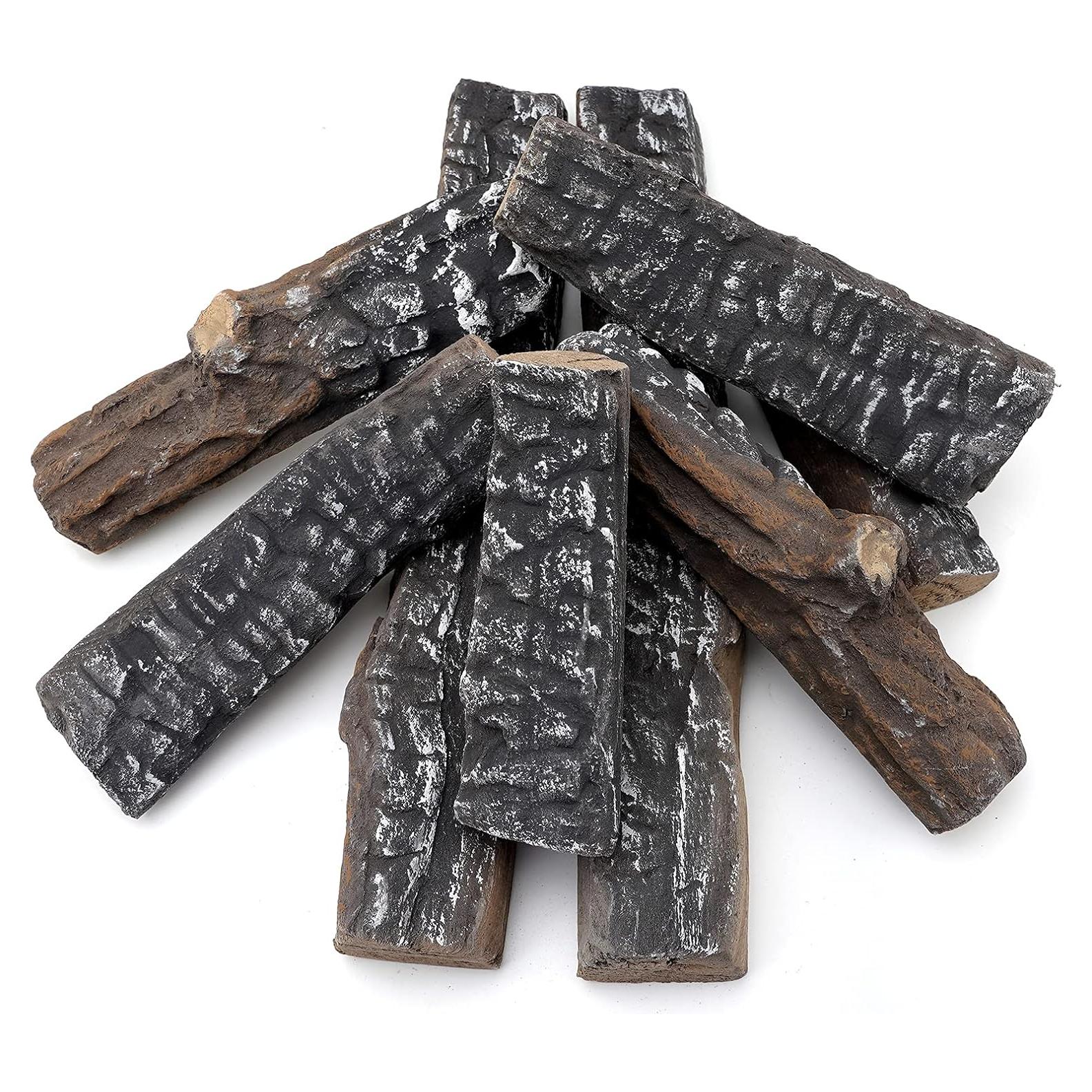 Conjunto de 8 Registros de Cerámica Skyflame para Chimeneas