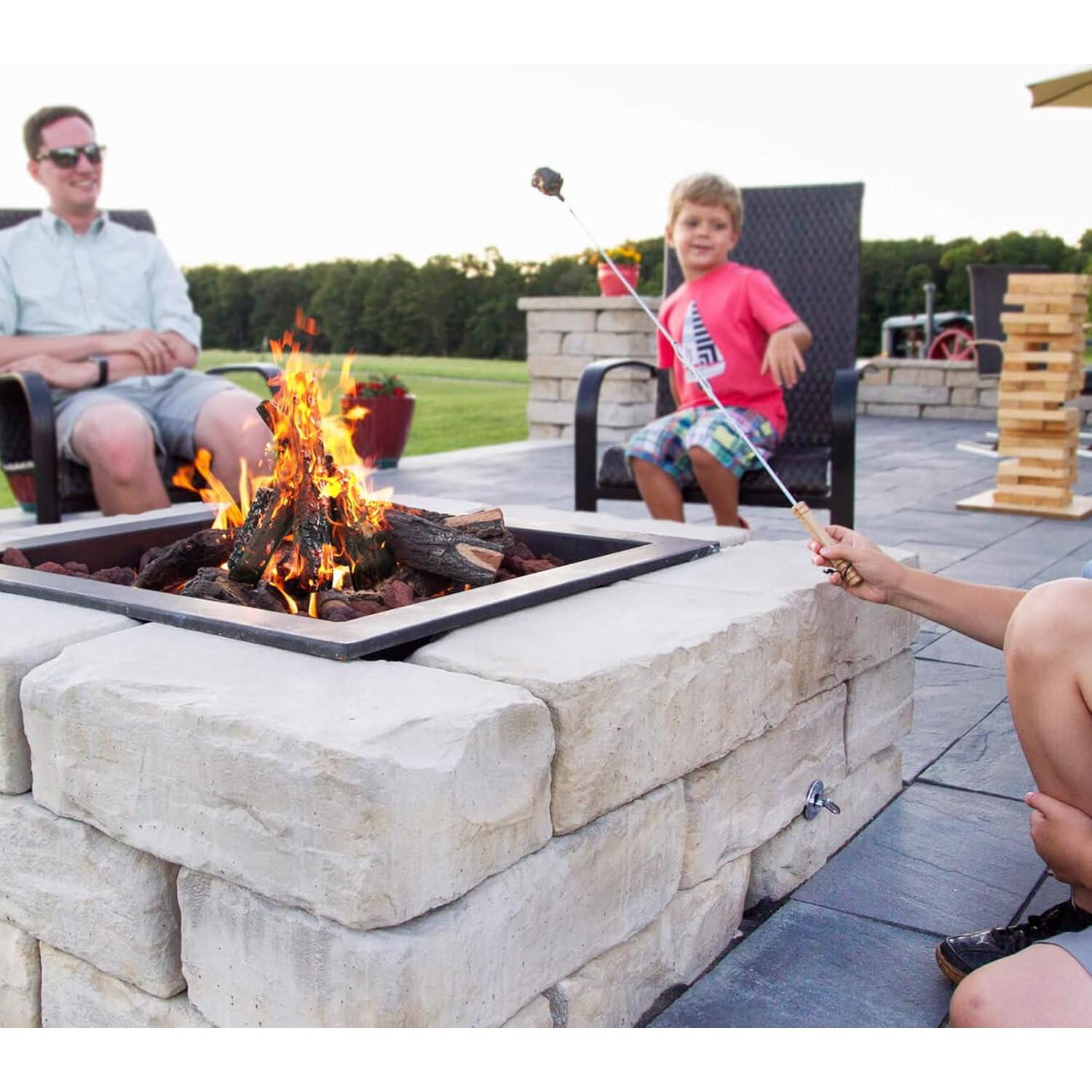 Conjunto de 8 Registros de Cerámica Skyflame para Chimeneas