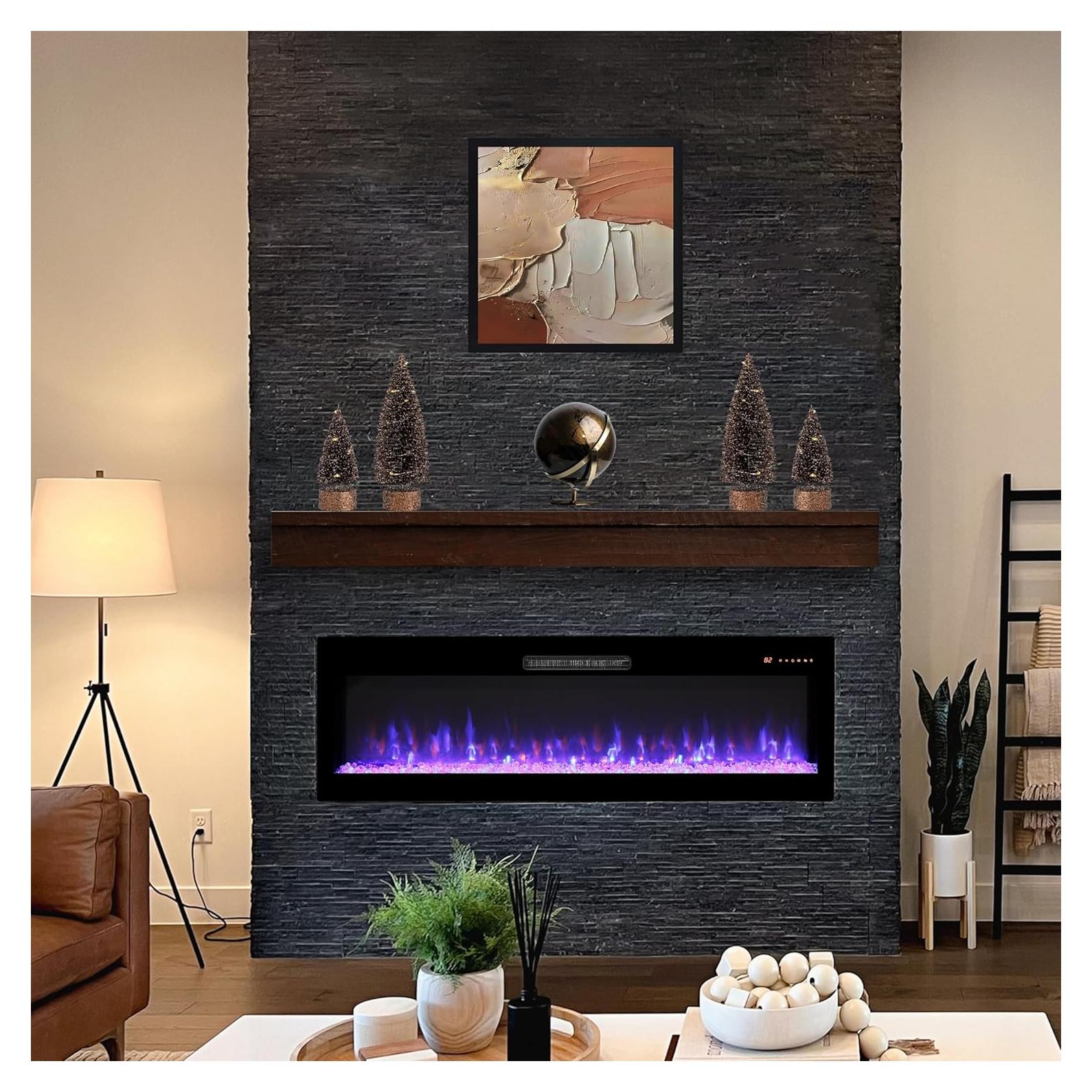 Chimenea Eléctrica Ball & Cast 60 cm Control Remoto 16 Colores