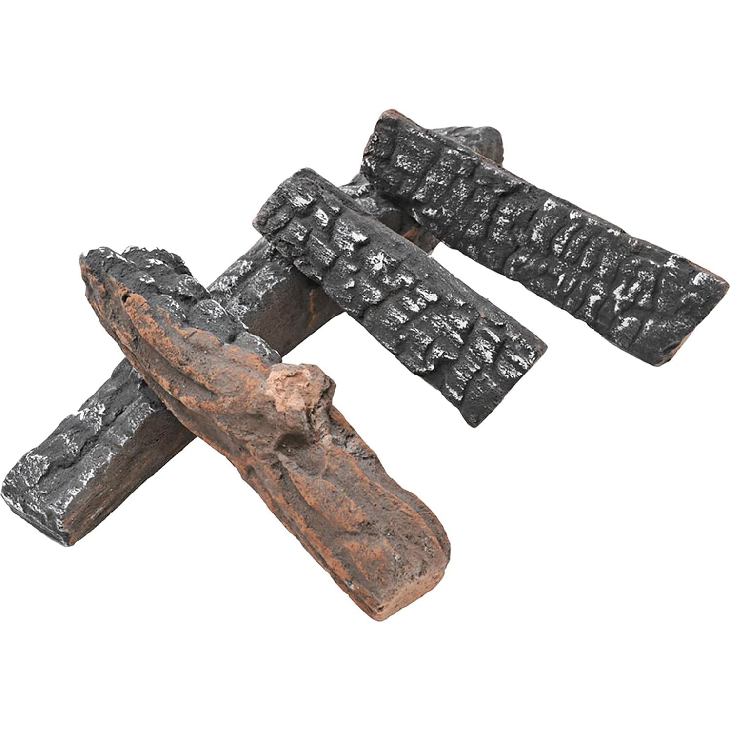 Registros de Chimenea de Gas Skyflame - 4 Piezas Cerámicas