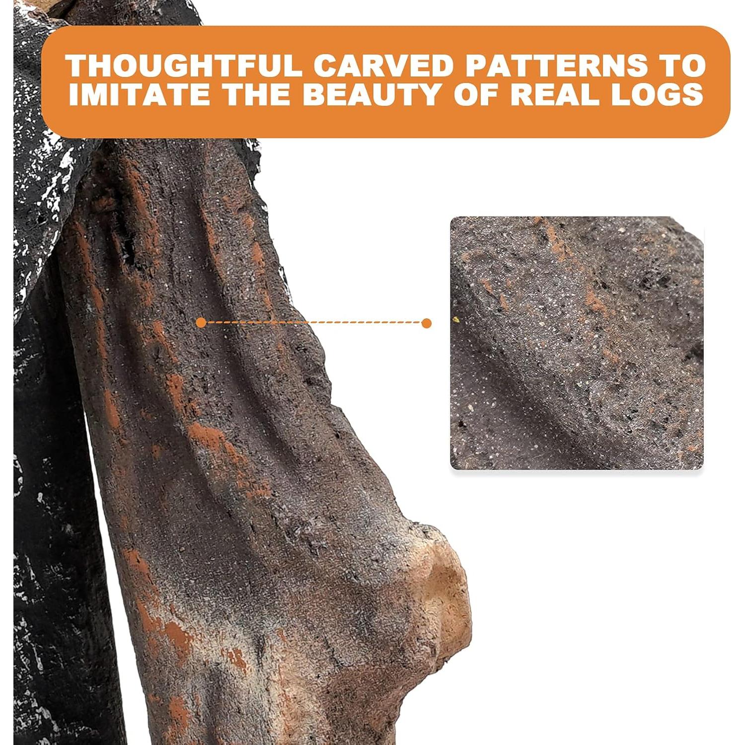 Registros de Chimenea de Gas Skyflame - 4 Piezas Cerámicas