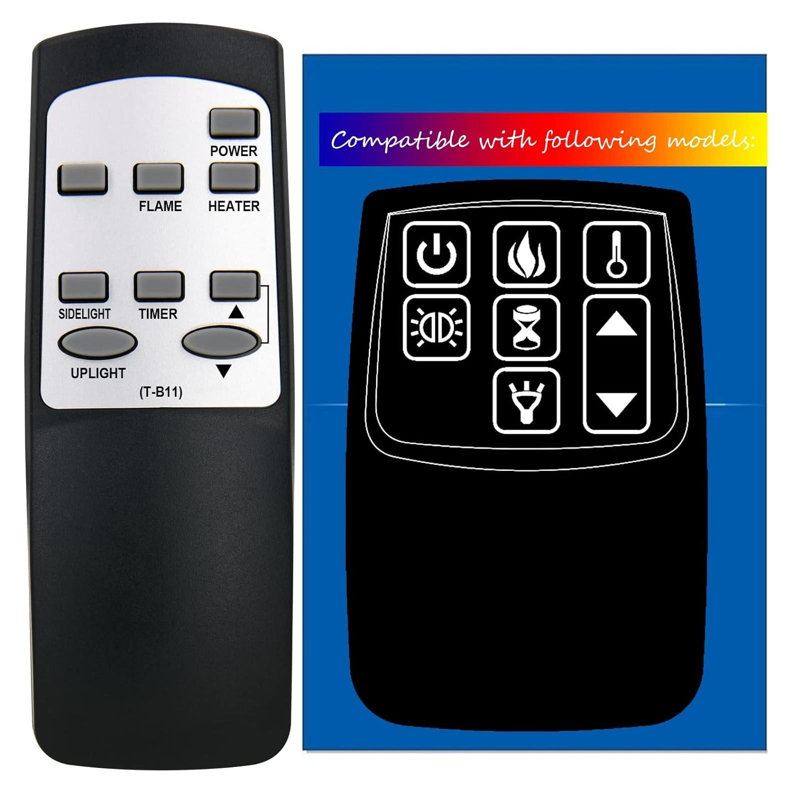 Control Remoto Reemplazo Twin Star Classicflame 36II100GRG