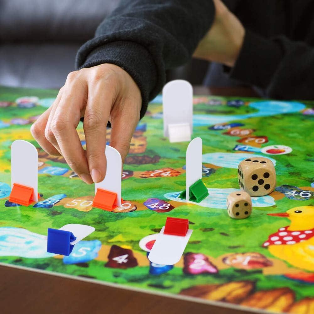 Meetory 112 Pzs Marcadores y Soportes para Juegos DIY