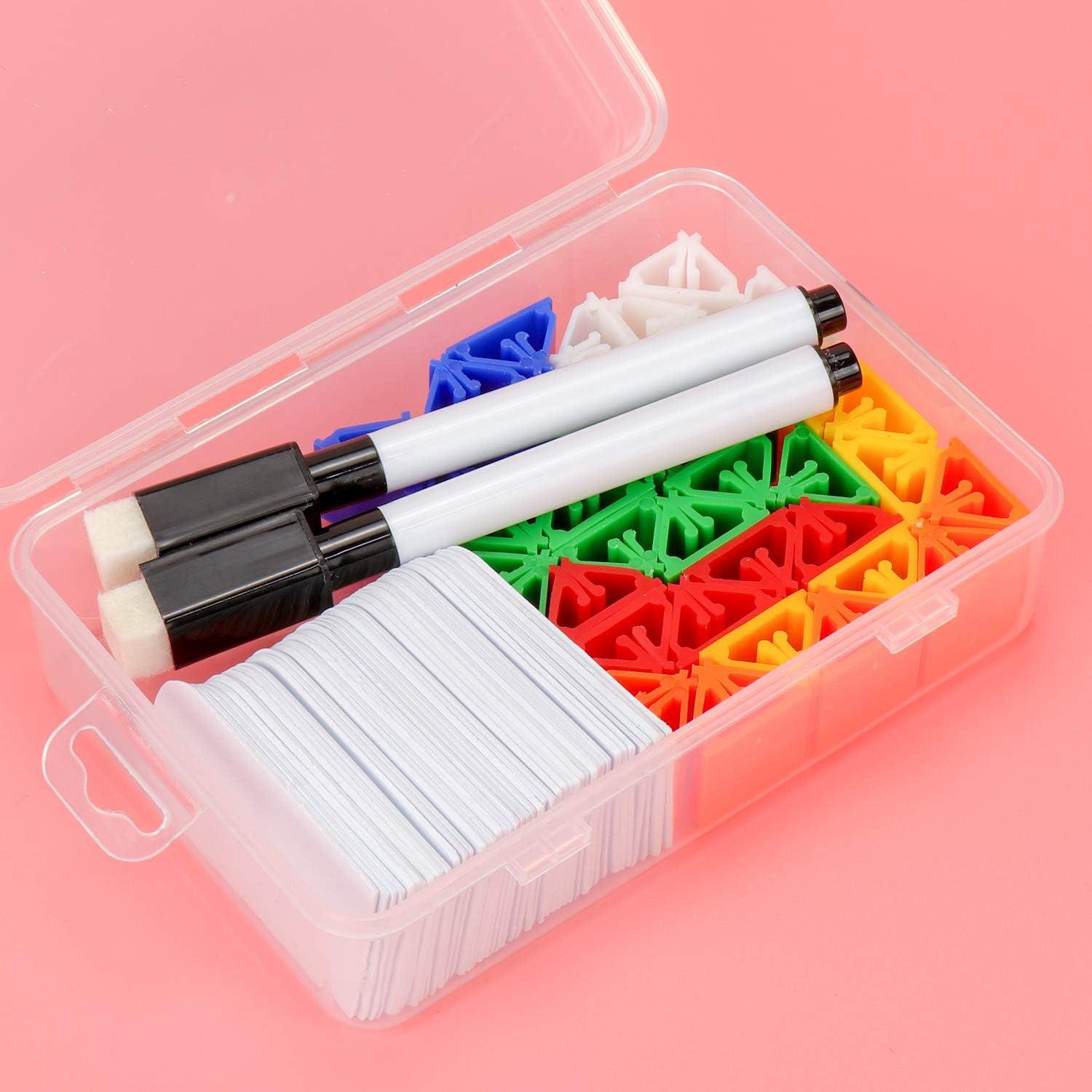 Meetory 112 Pzs Marcadores y Soportes para Juegos DIY