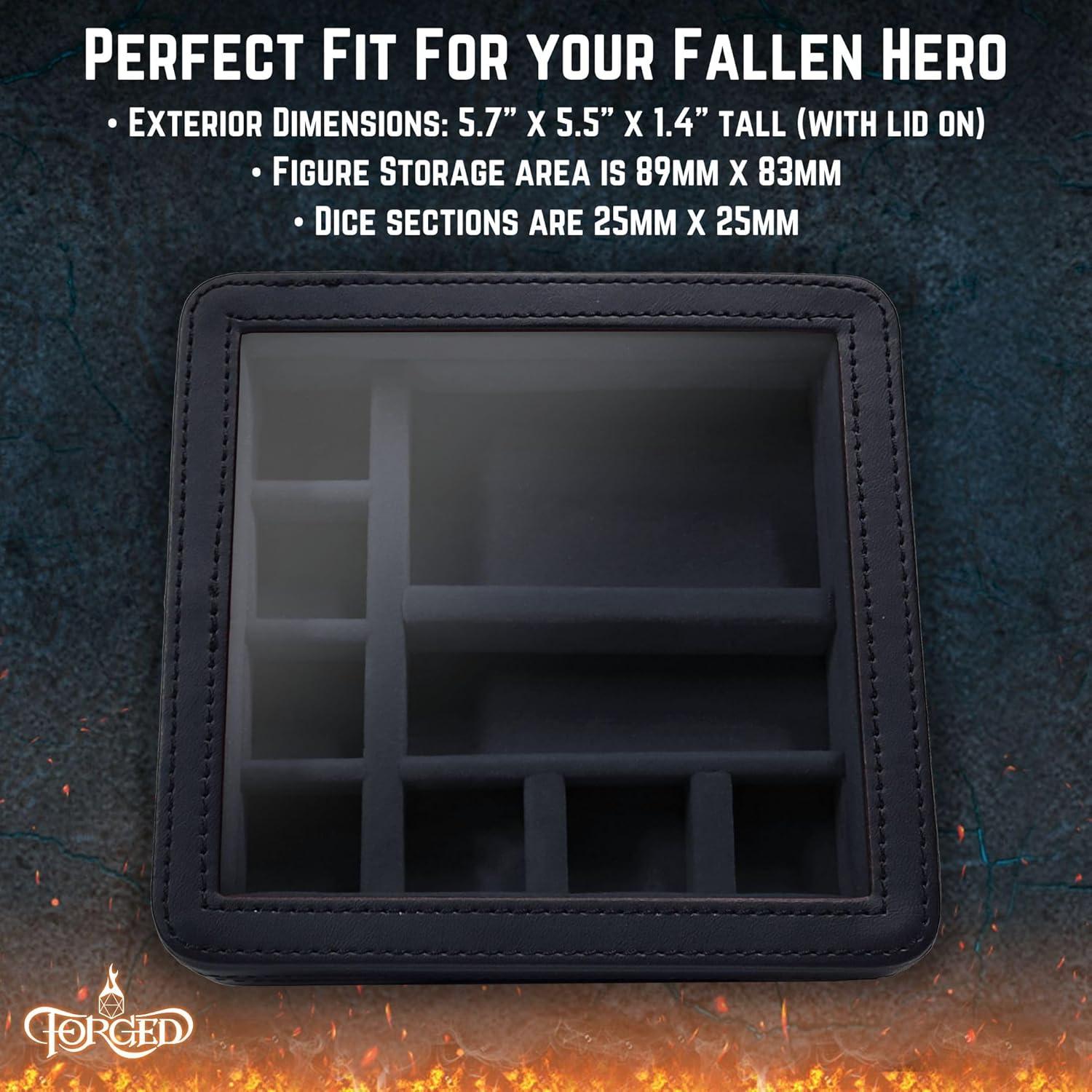 Estuche Exhibición RPG Forged Dice Co. para Dados y Miniaturas