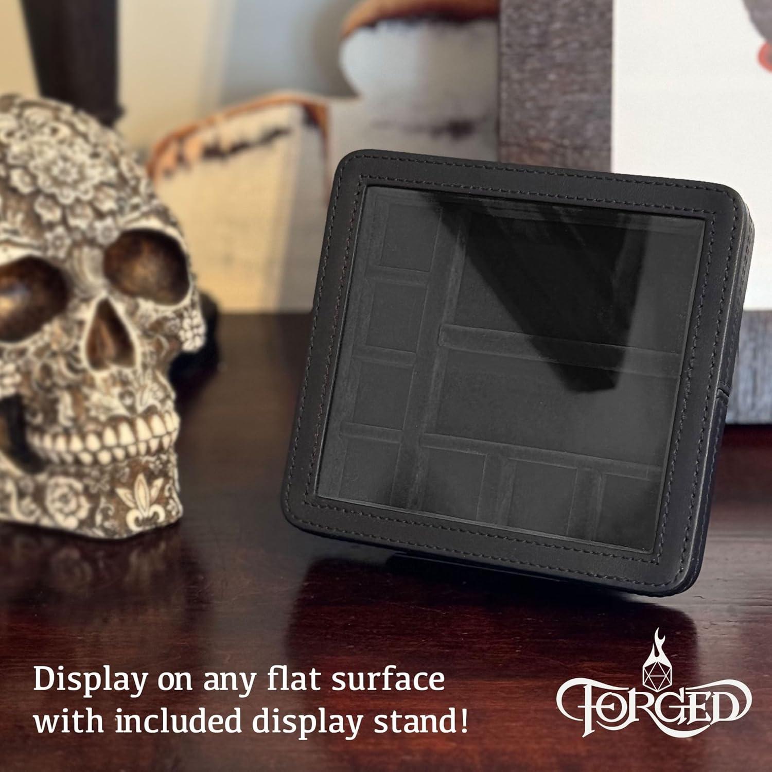 Estuche Exhibición RPG Forged Dice Co. para Dados y Miniaturas