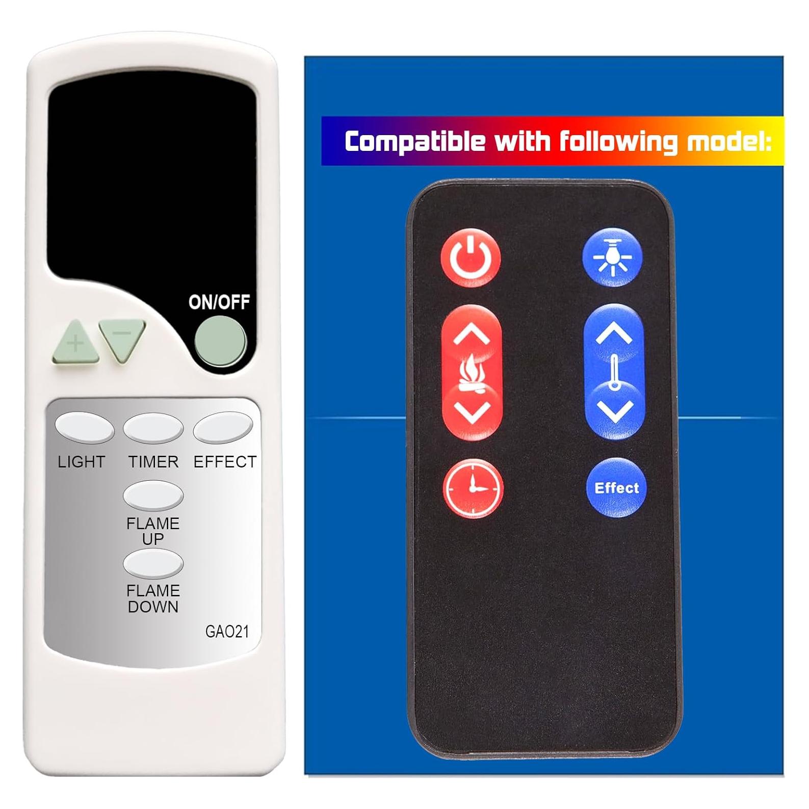 Control Remoto Chimenea Eléctrica SEI Furniture AMZ3315AF