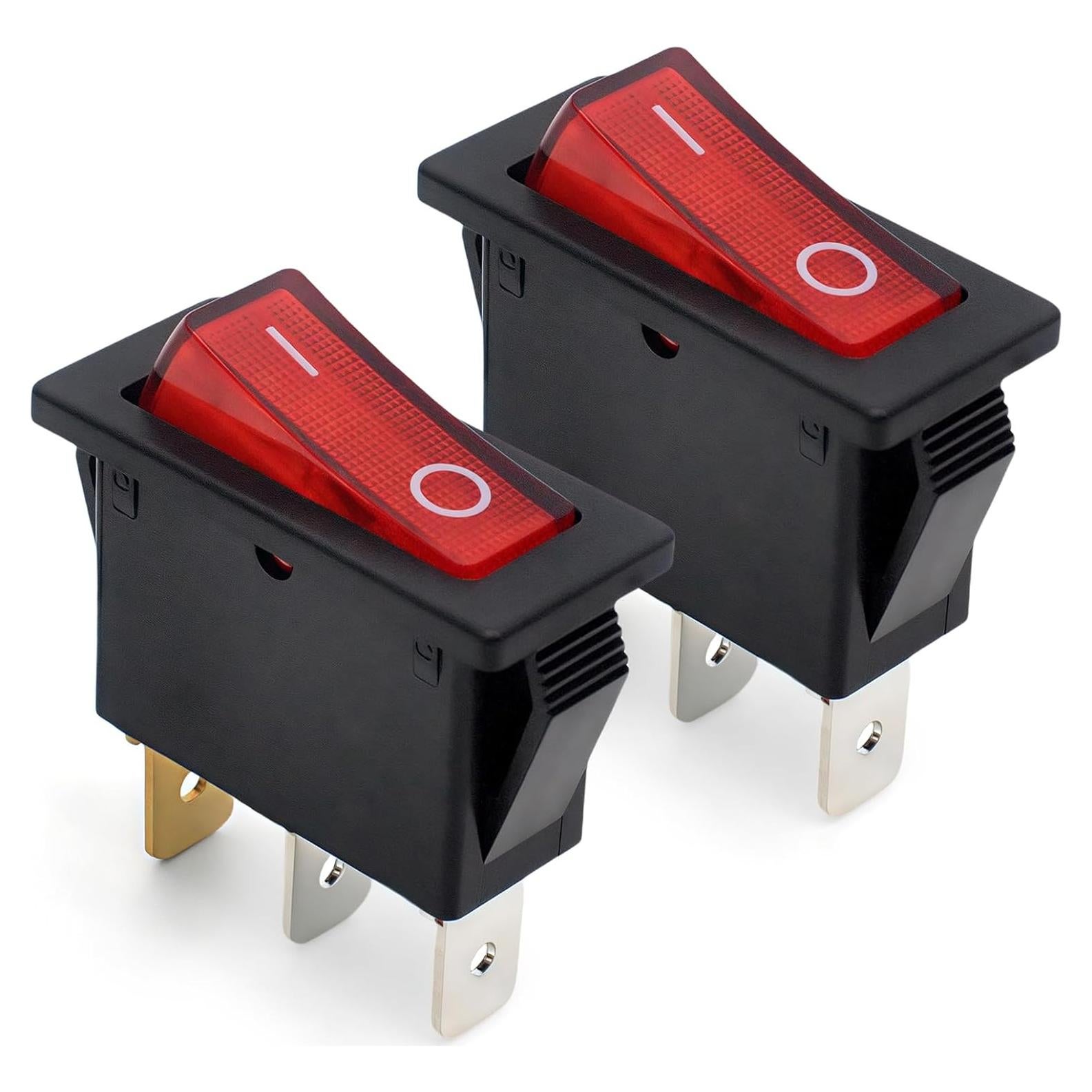 Interruptor Rocker Iluminado 120V Numano 120927-24 para Chimenea